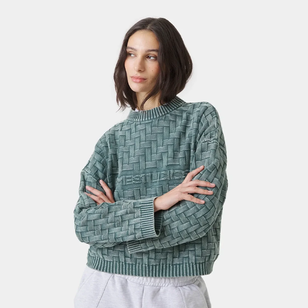 Brick Mountain Knit Sweater