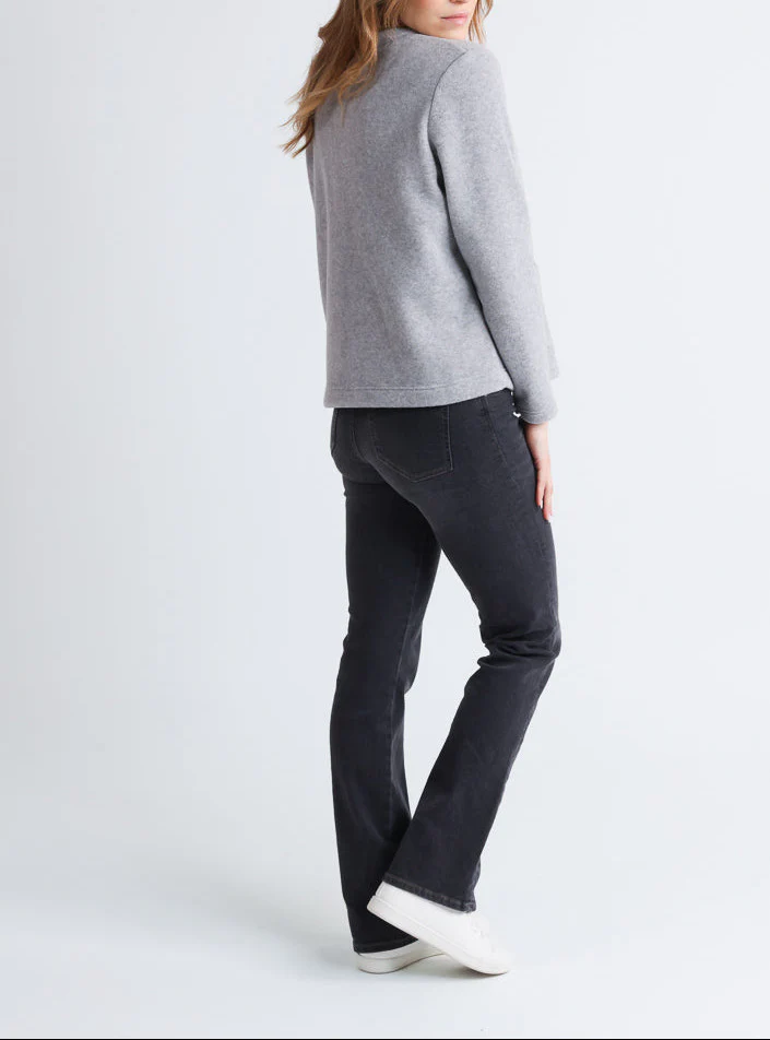 Veste polaire femme gris