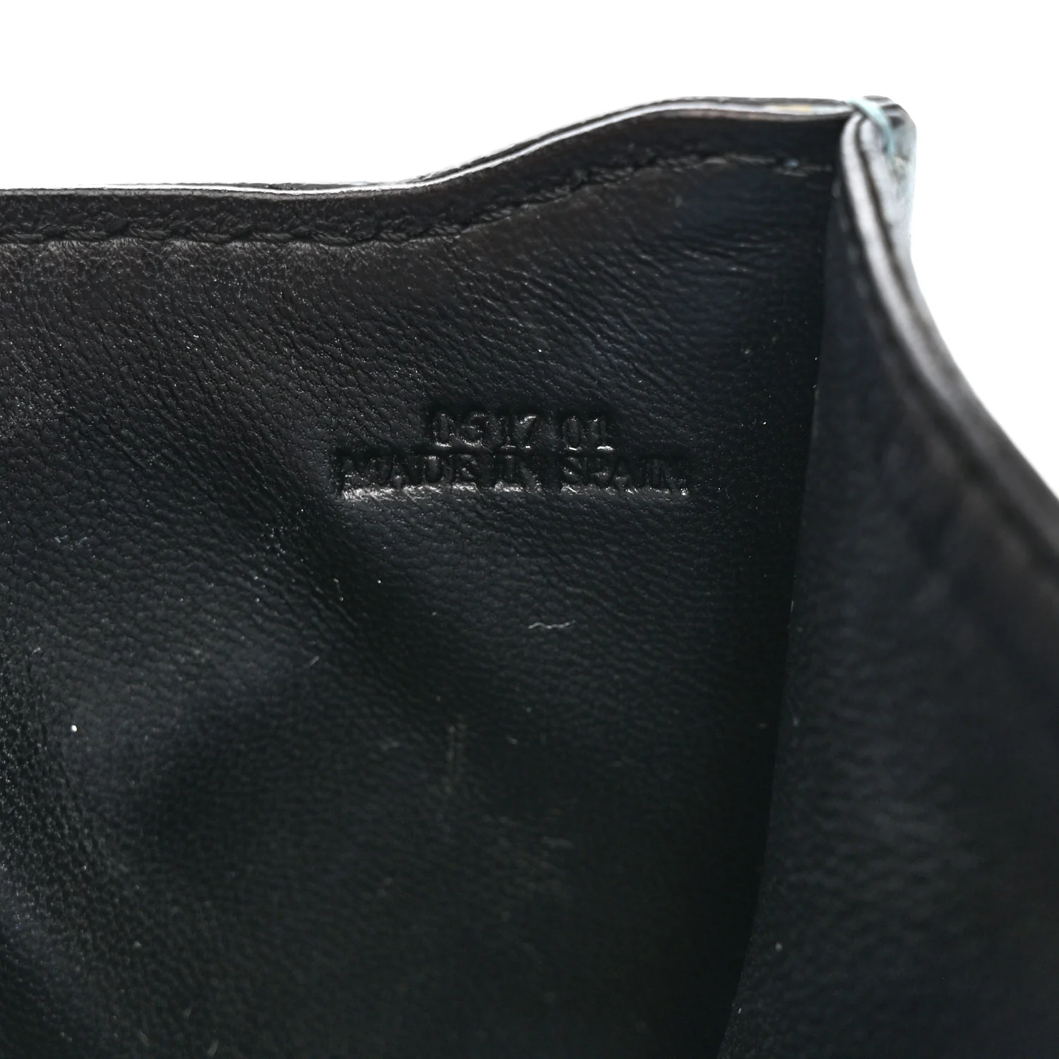 Calfskin Mini Barcelona Shoulder Bag Stone Blue