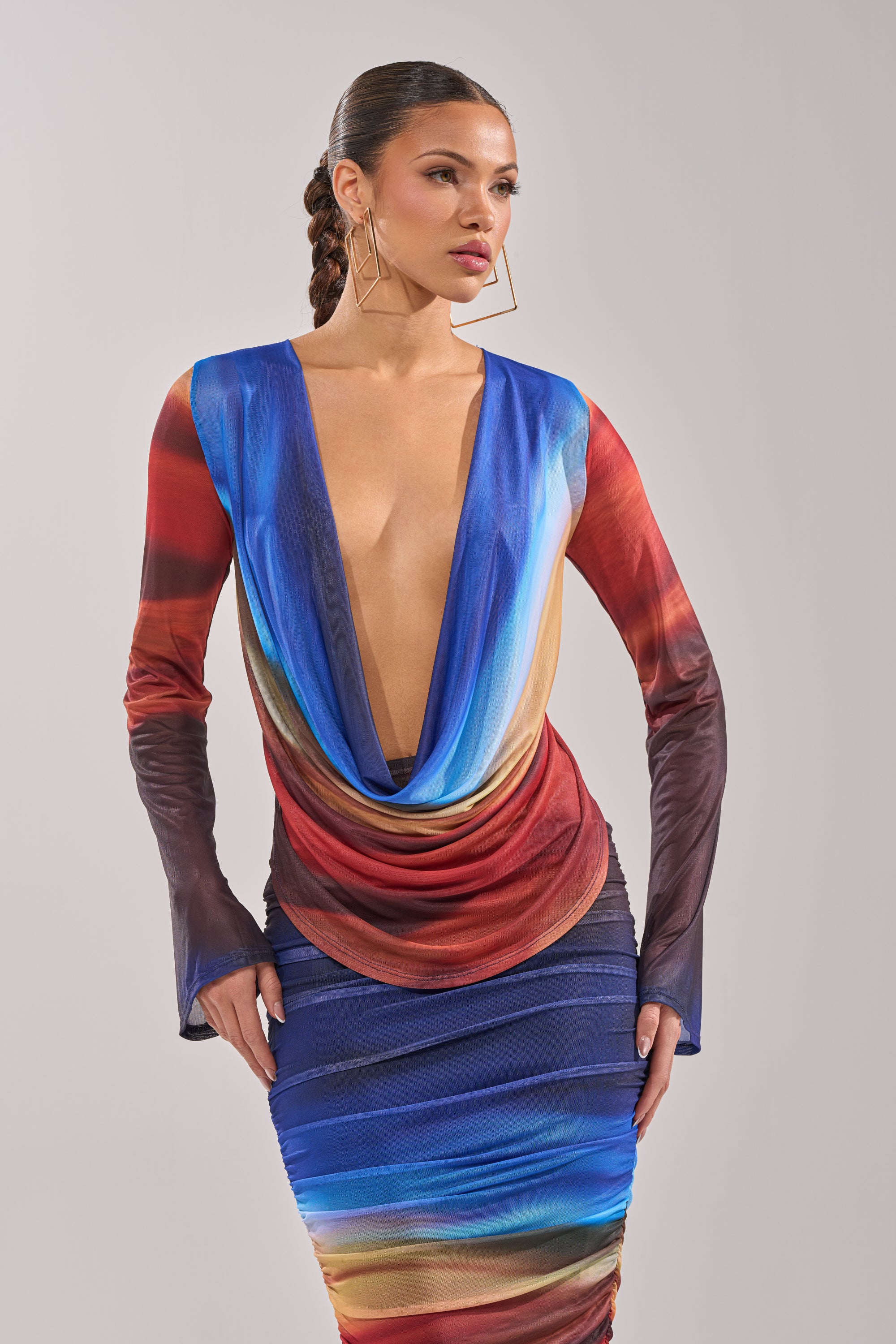 BOOM BOOM MESH BLOUSE - Akira Store