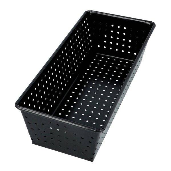 Bread Buddies brødform 20 cm perforert svart