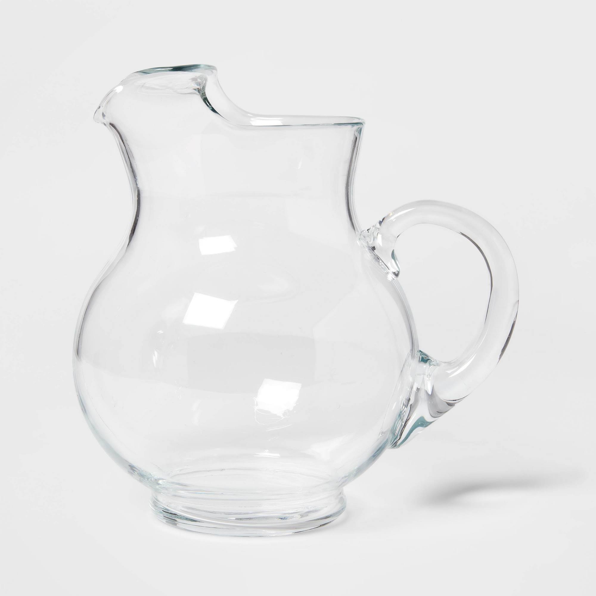 90.6oz Glass Round Pitcher with Handle - Threshold