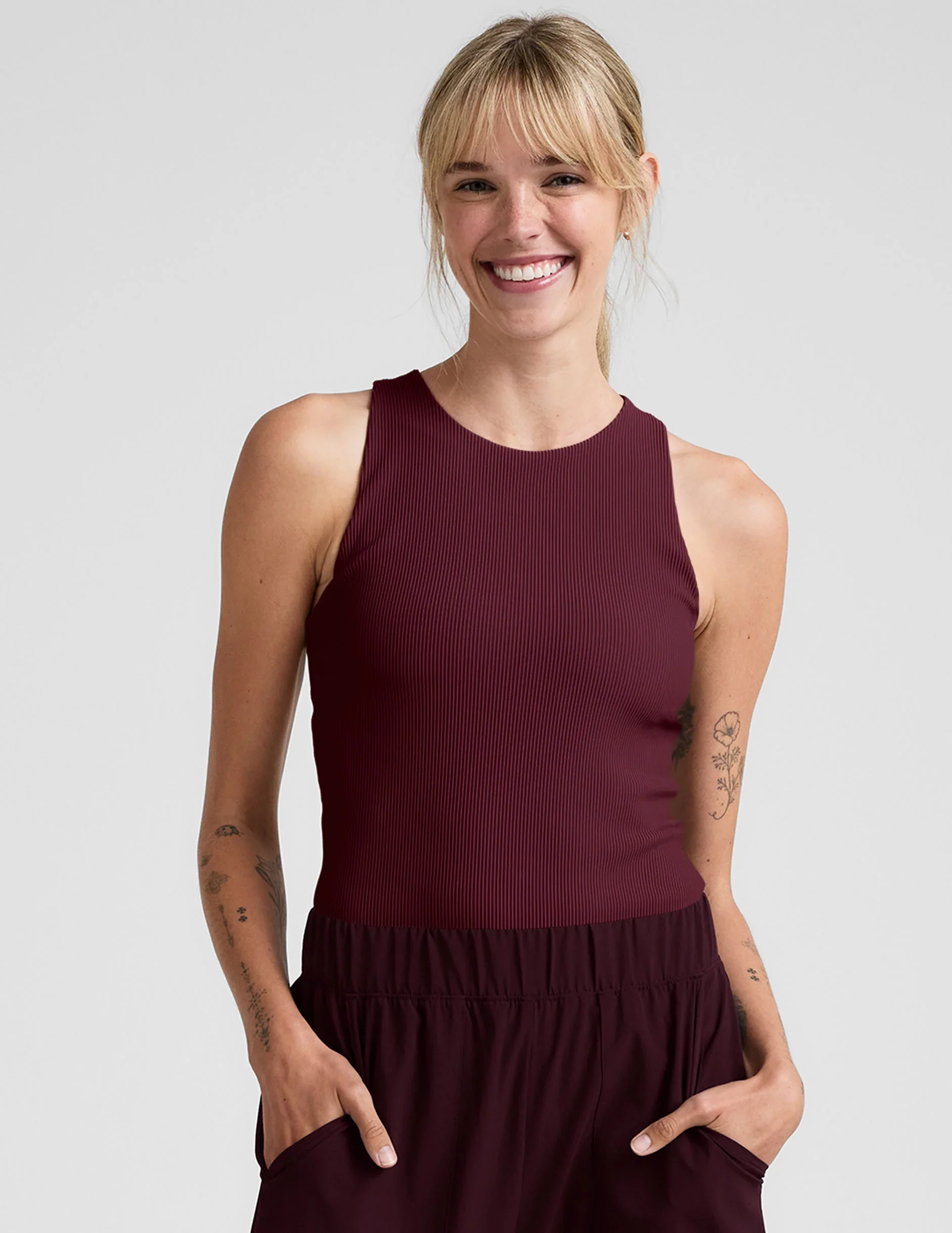 Refocus Ribbed Classic Tank