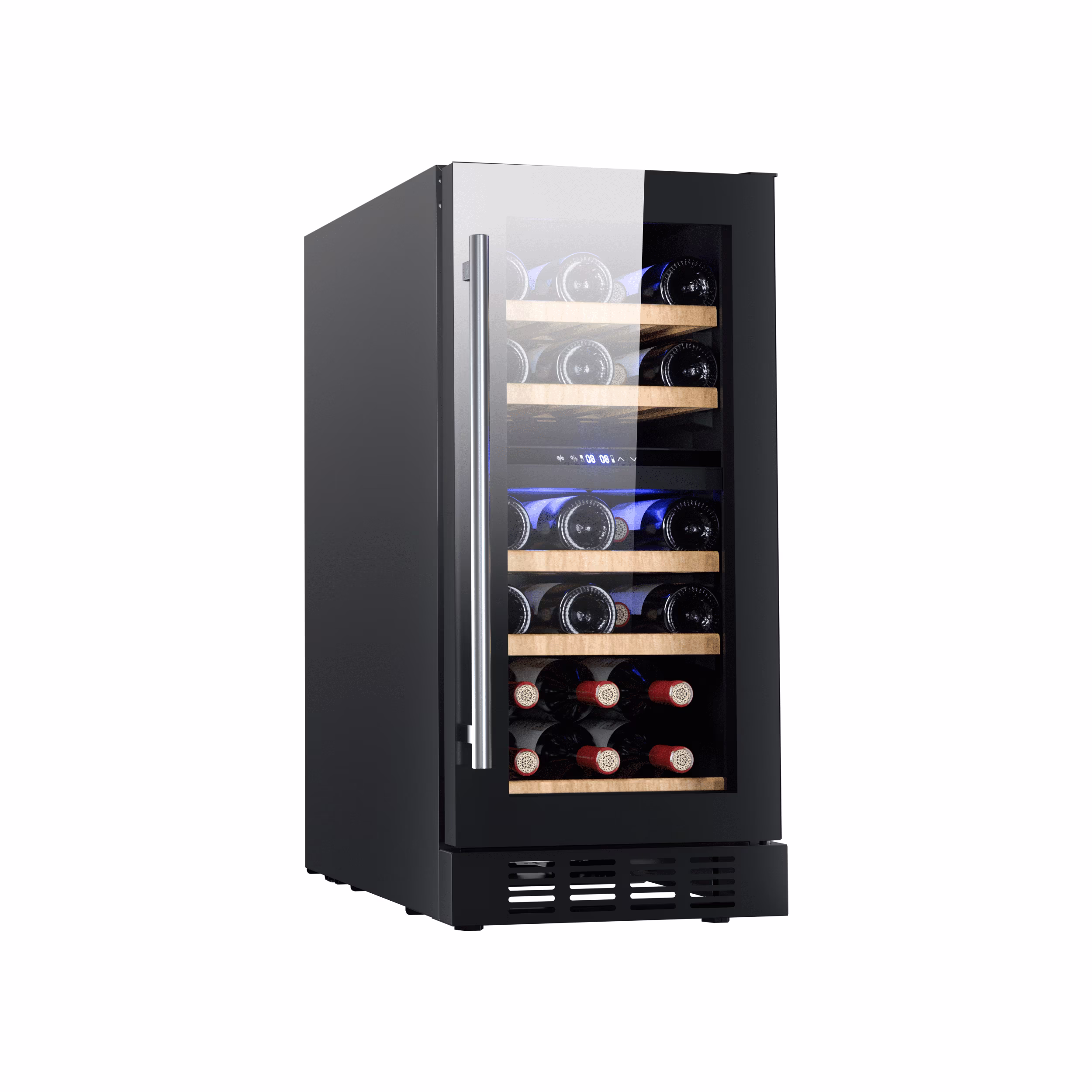 18 Bottle Compressor Wine Cooler Freestanding Wine Fridge, Fast Cooling, Low Noise(1.8cu.ft/18bottle) - Image 7