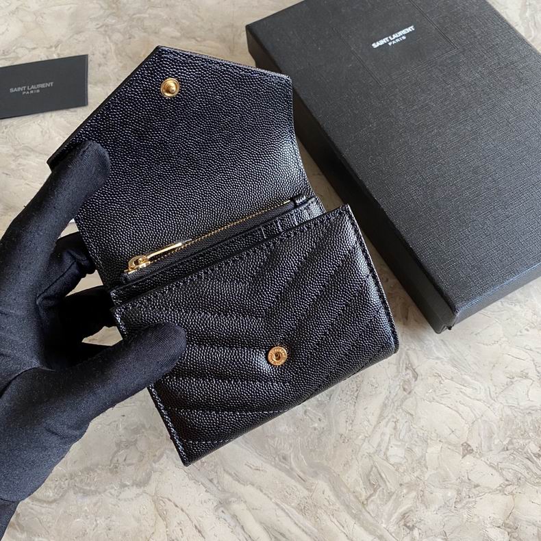 Y  wallet black  SIZE:12.5x10x2.5CM  07