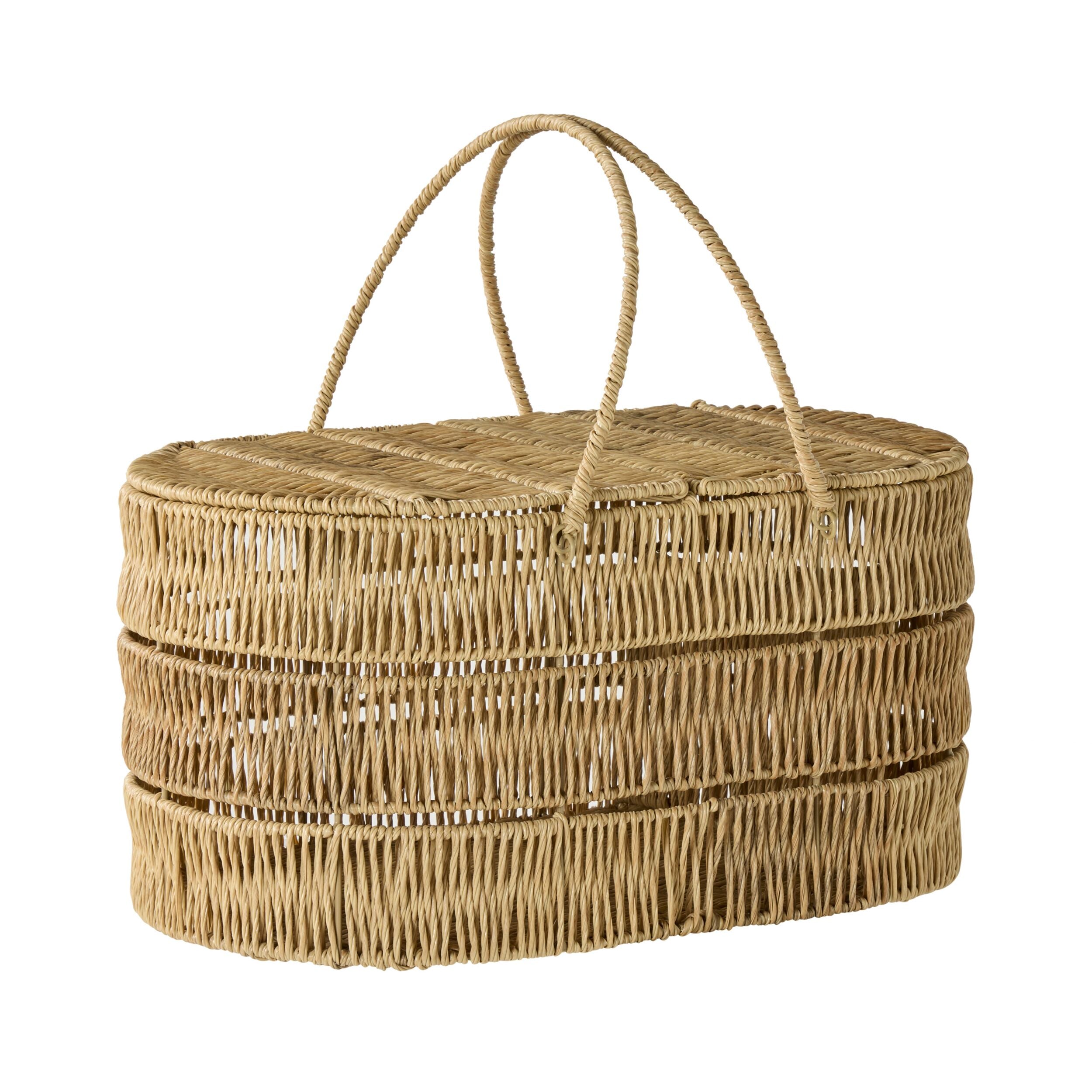 Meadow Woven Picnic Basket