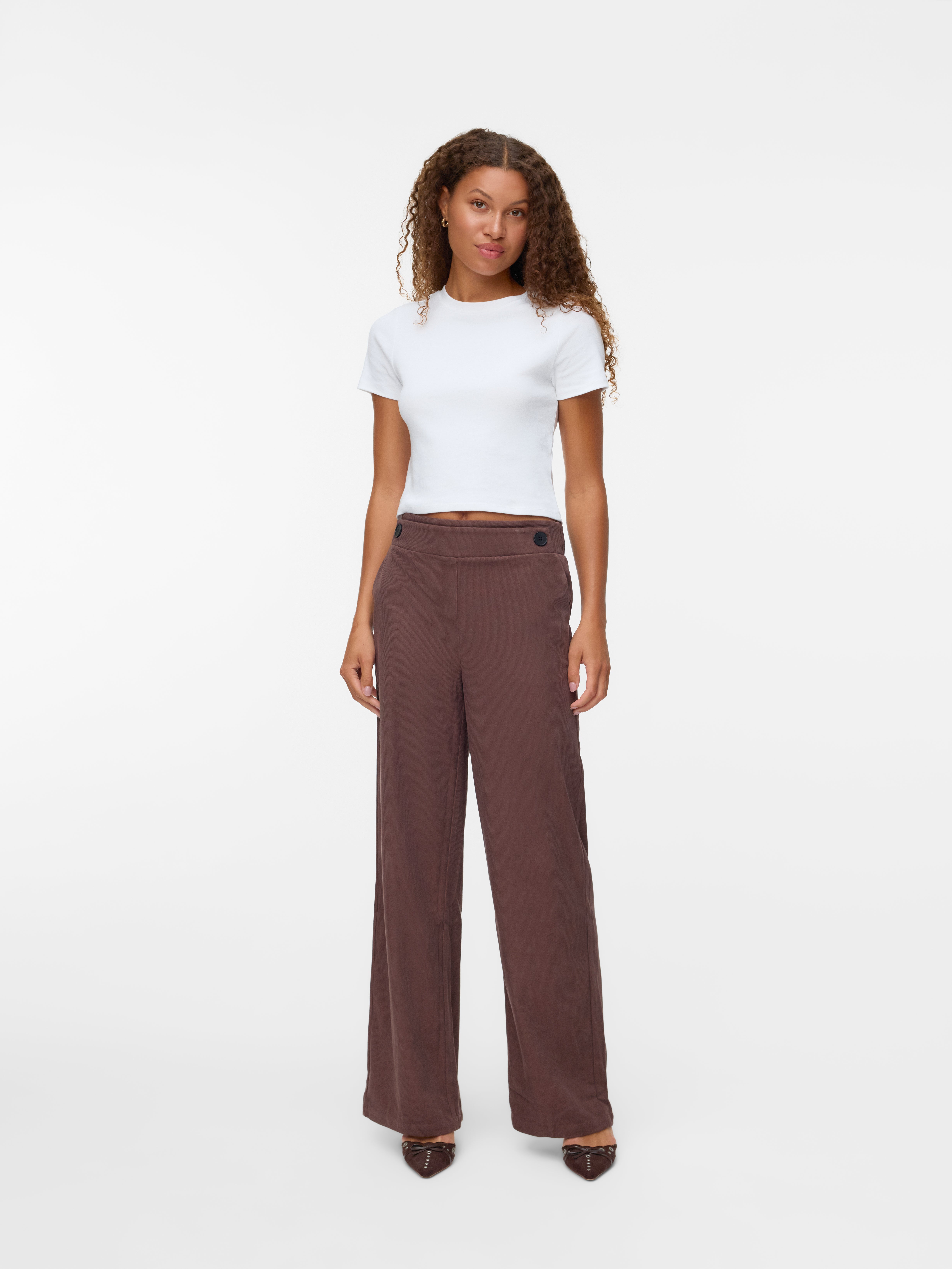 VERO MODA® VMVILJA High waist Corduroy Trousers