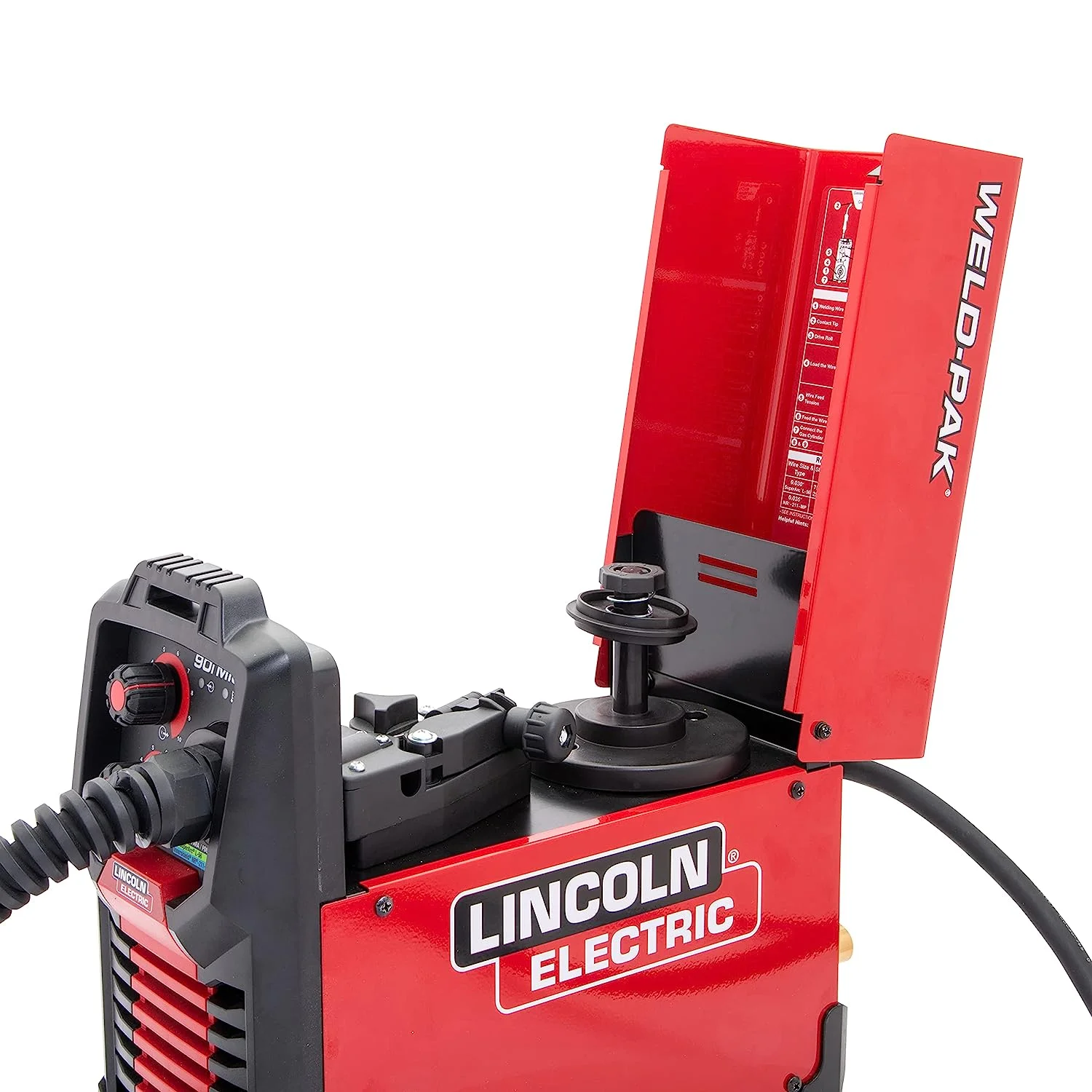 WELD-PAK 90i MIG and Flux-Cored Wire Feeder Welder with Gas Regulator - Image 7