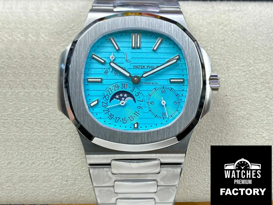 Patek Philippe Nautilus 5712 GR Factory Blue Dial