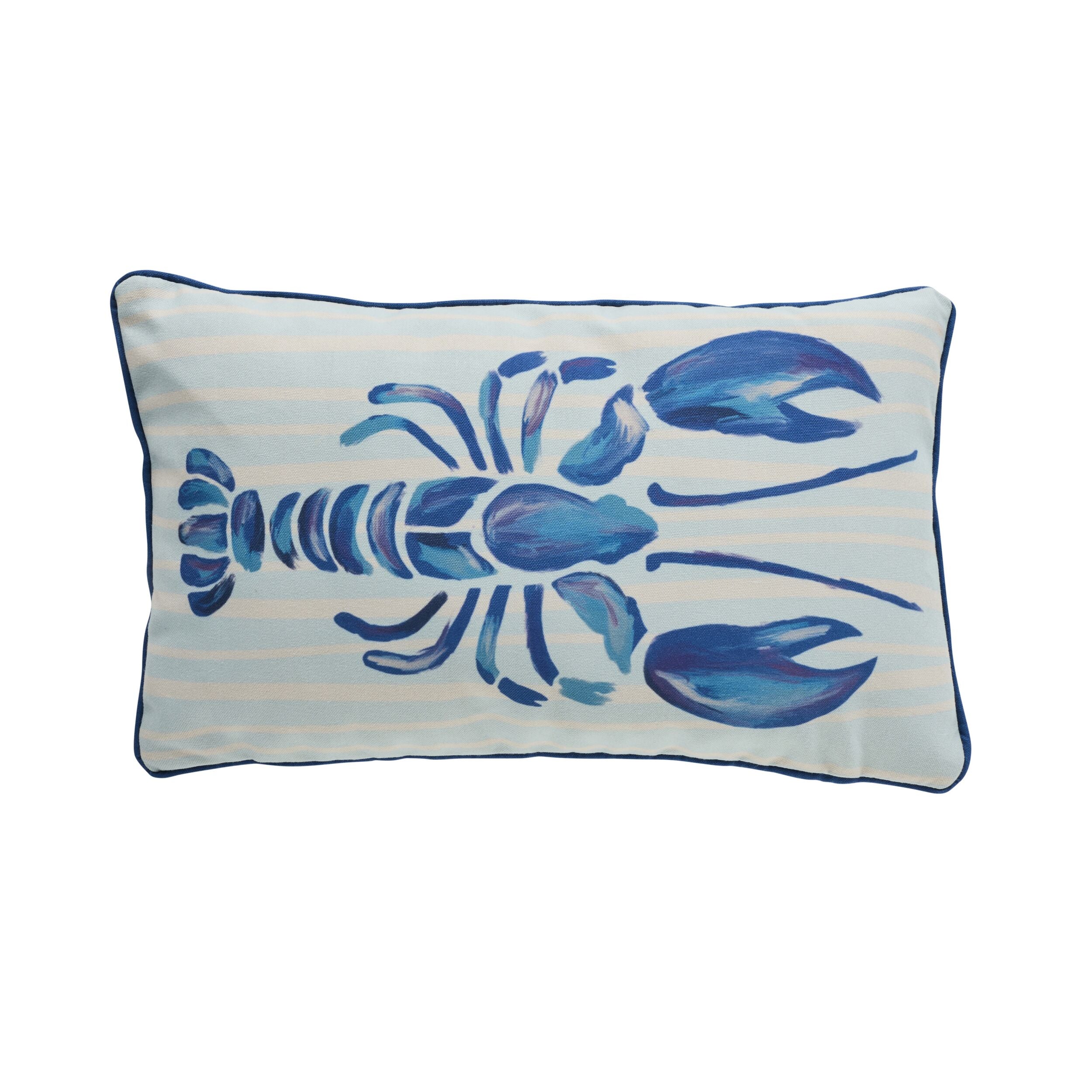 Aruba Swimming Lobster Outdoor Cushion 35x55cm