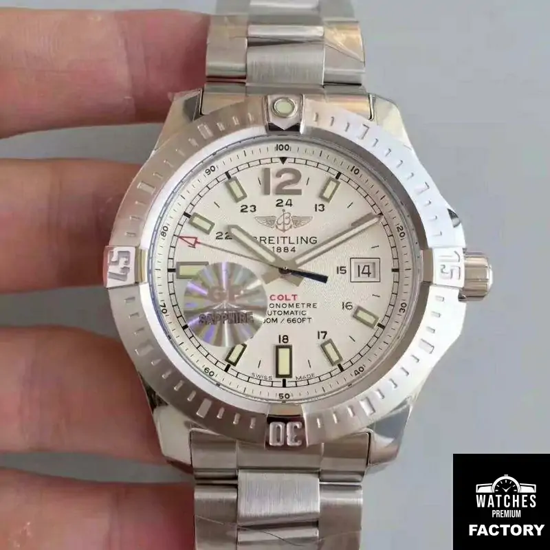Breitling Colt Automatic 44MM A1738811-G791 GF Factory White Dial