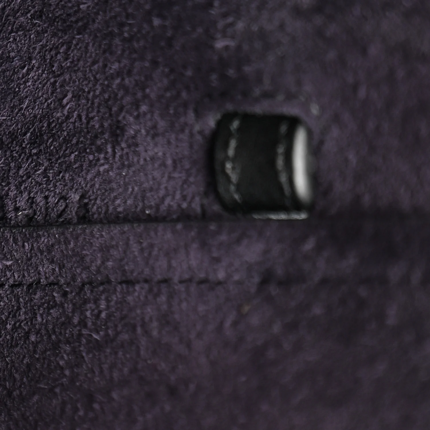 Grained Calfskin Nano Belt Bag Black
