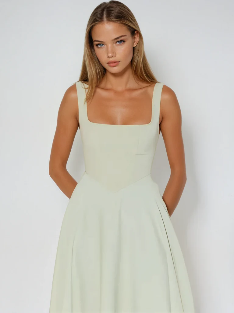 Robe Midi Classique pour Femme