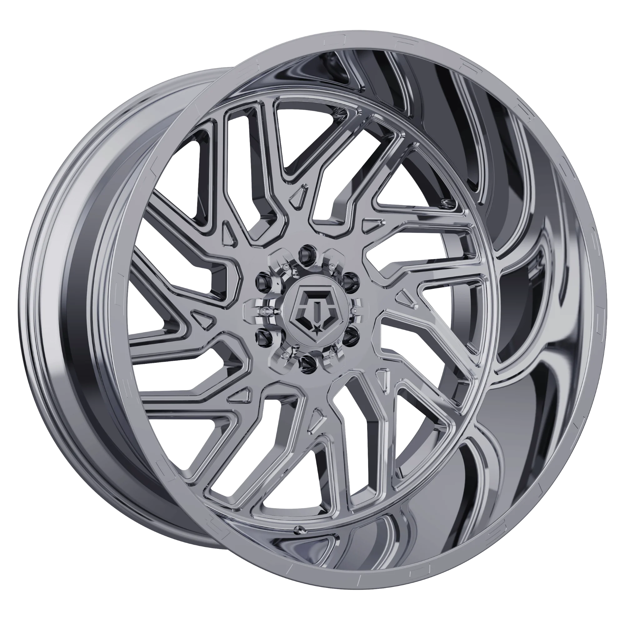 544C Chrome Wheel Rim, 24" x 14" 5 x 5"/5 x 5.5" -76mm, 544C-2440976 - Image 2