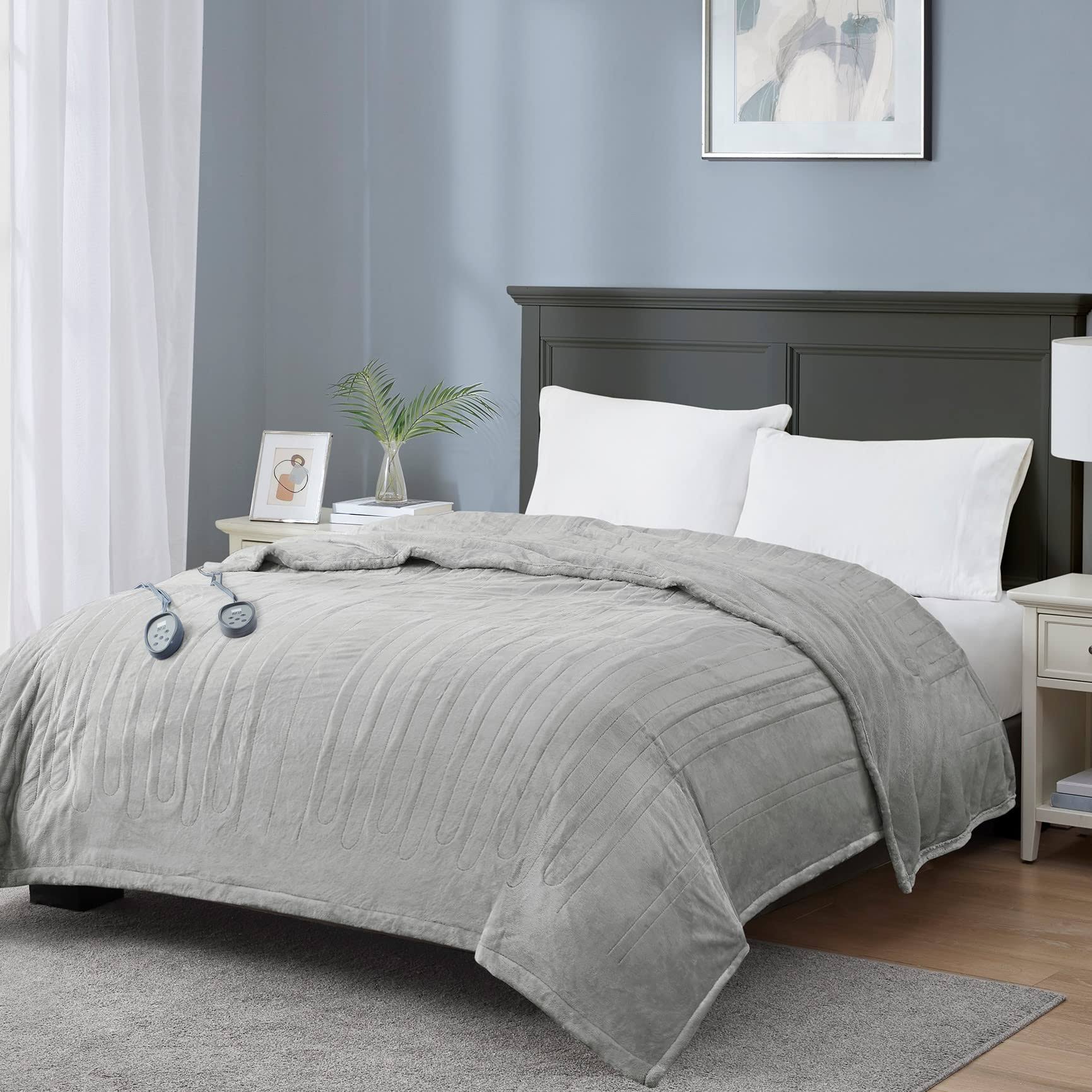 Electric Blanket Queen Size with Dual Control