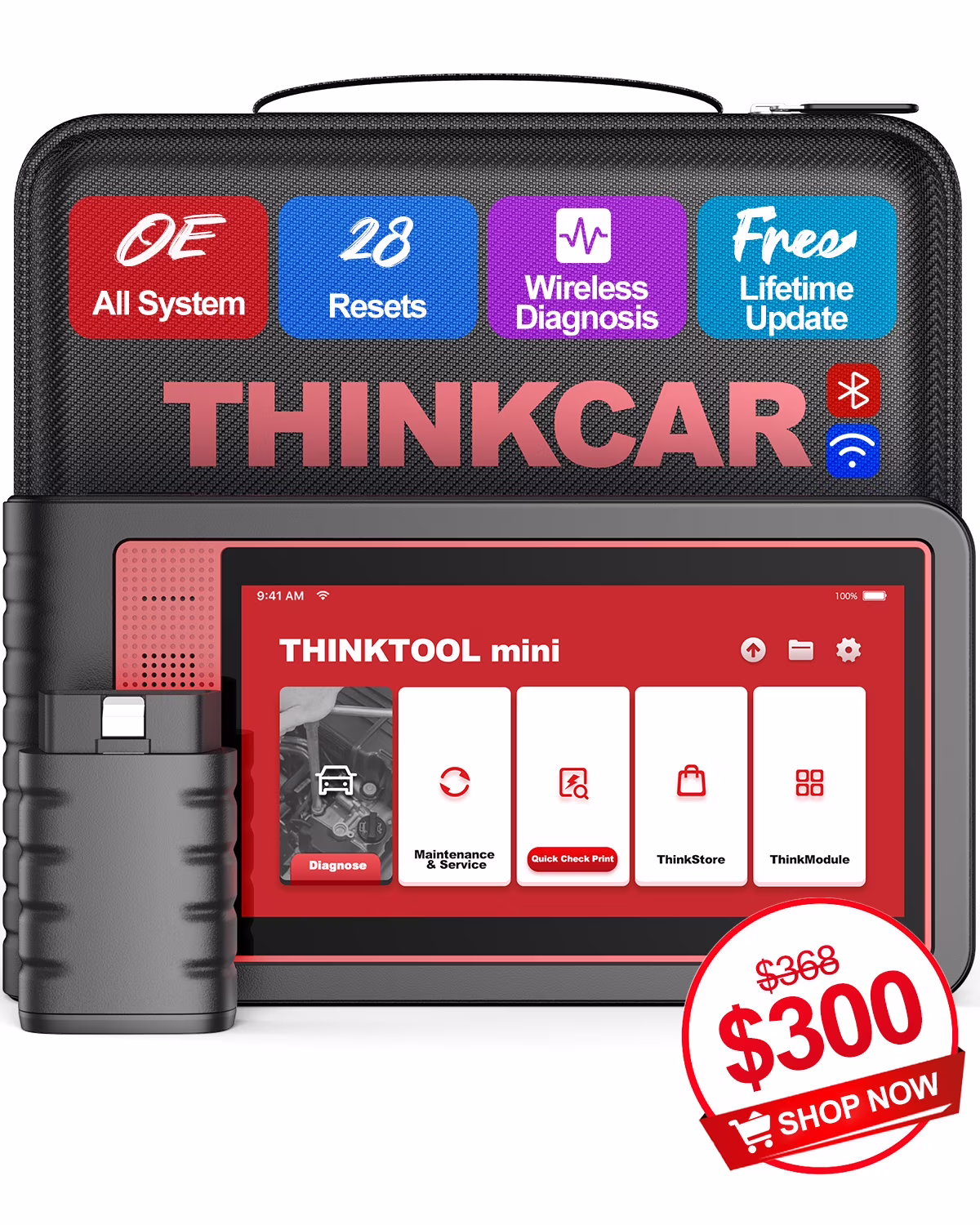 Car Diagnostic Scan Tool OE-Level All Systems Diagnostic 28+ Services AutoAuth for FCA SGW