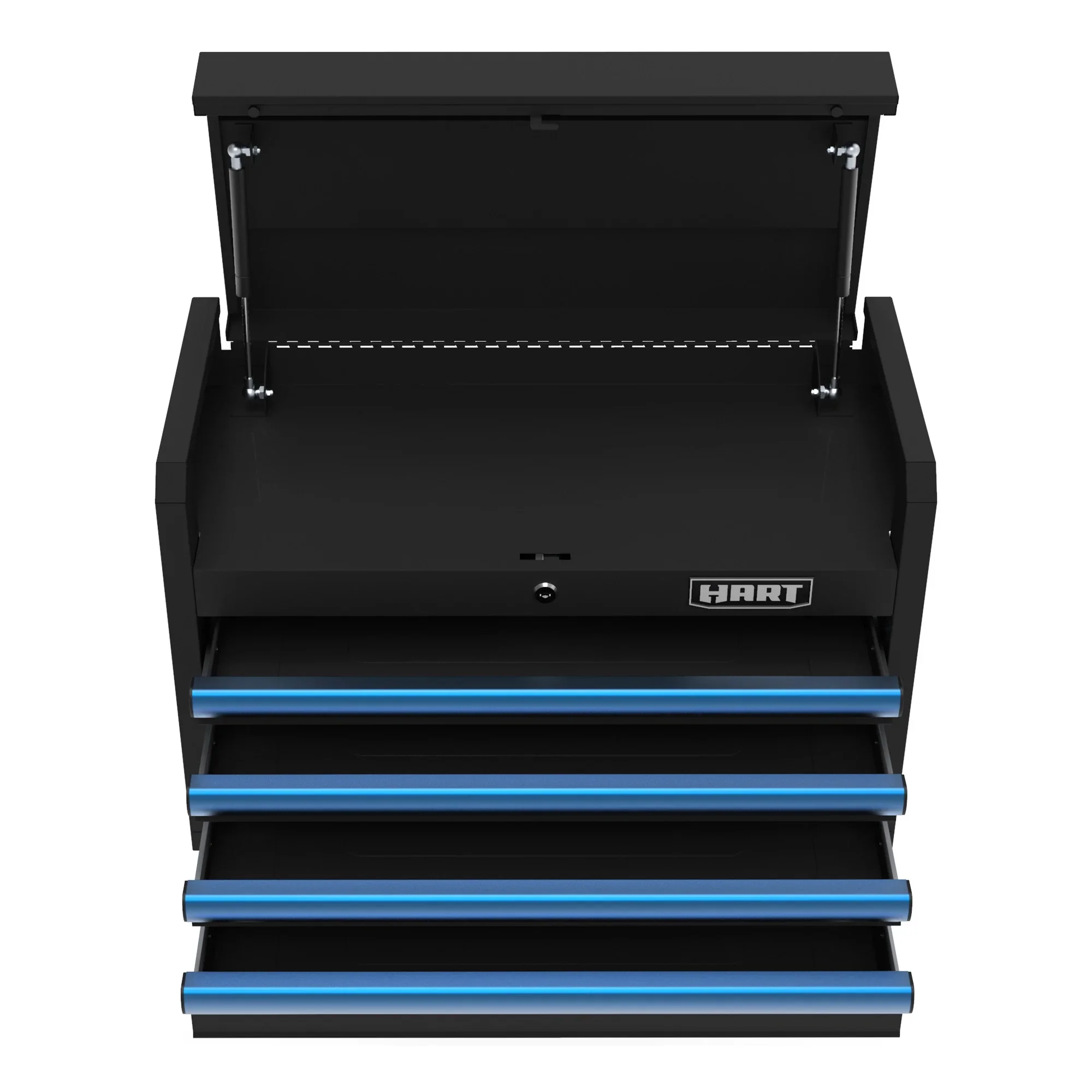 HART 26-Inch 4-Drawer Heavy-Duty Steel Tool Chest, Locking Garage Storage Organizer