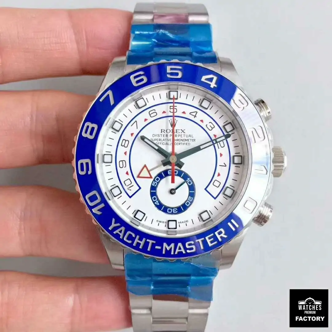 Rolex Yacht-Master II 116680 JF Factory White Dial