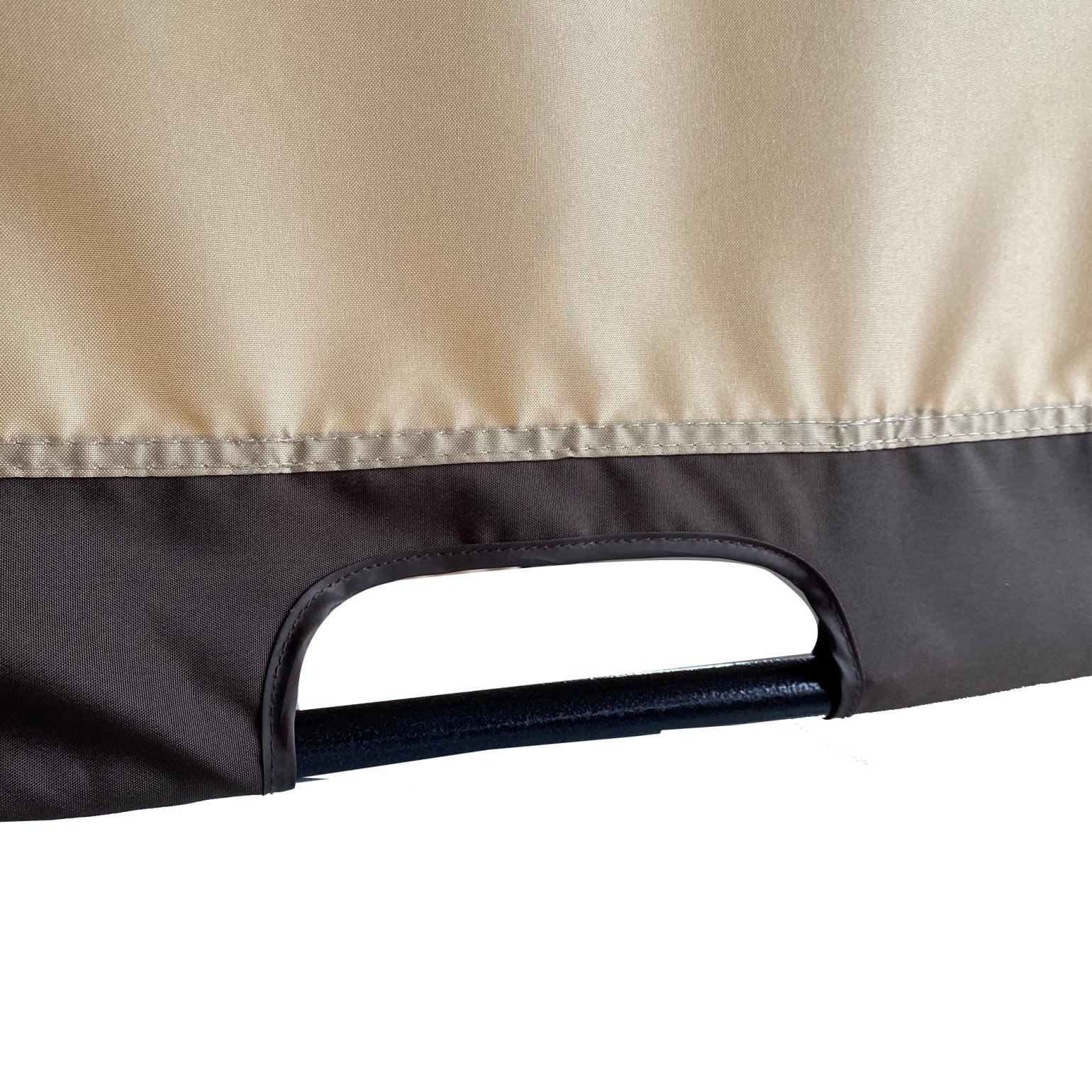 Pergola Shade Cover, Universal Canopy Cover Replacement for 12x9 Ft Curved Outdoor Pergola Structure, Gardens, Terraces, Backyard, Patio, Garages, Stalls, Cafes, Polyester, Khaki