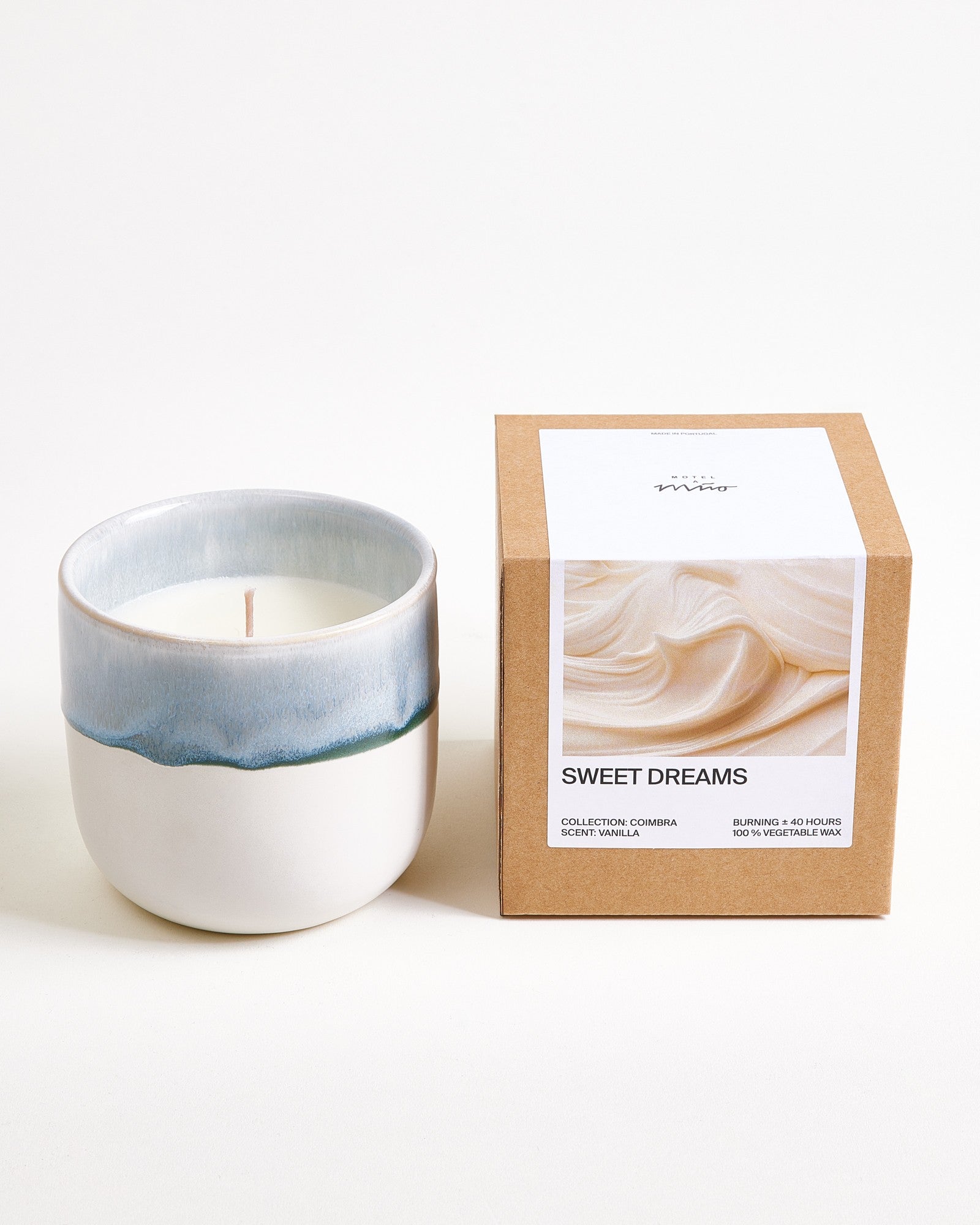 COIMBRA - SCENTED CANDLE SWEET DREAMS GRAY-BLUE