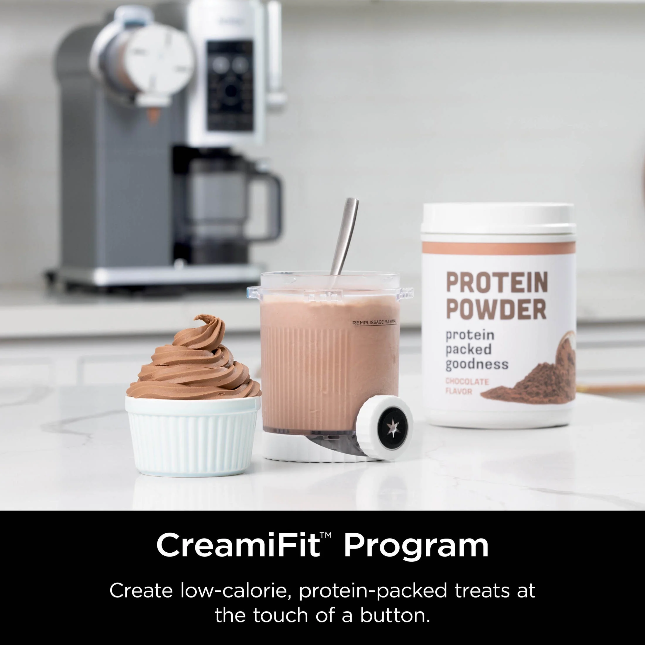 Ninja Swirl? by Creami? Soft Serve and Ice Cream Maker, 13 One - Touch Programs, NC701