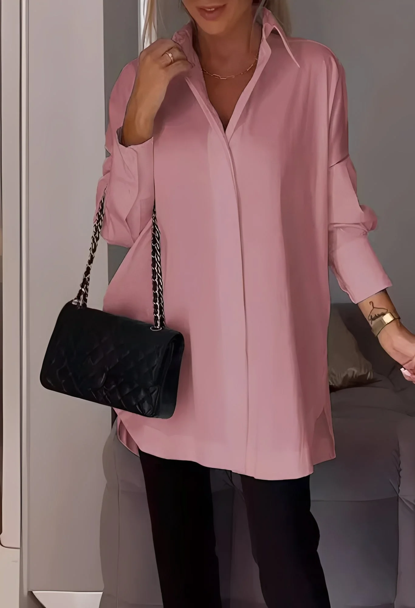 Lauren - Chemise élégante à manches longues