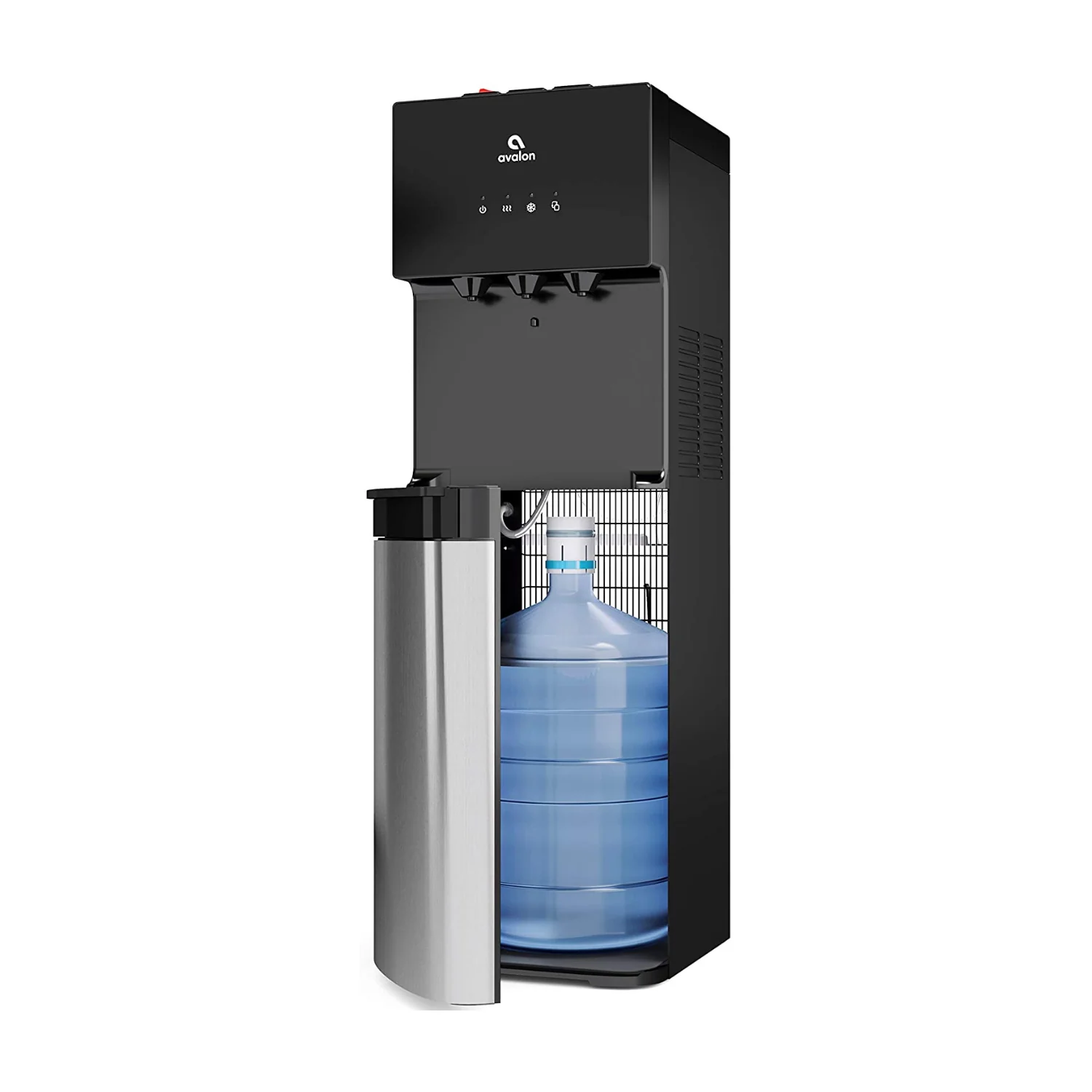 Fontaine à eau Avalon à chargement par le bas avec BioGuard, 3 réglages de température