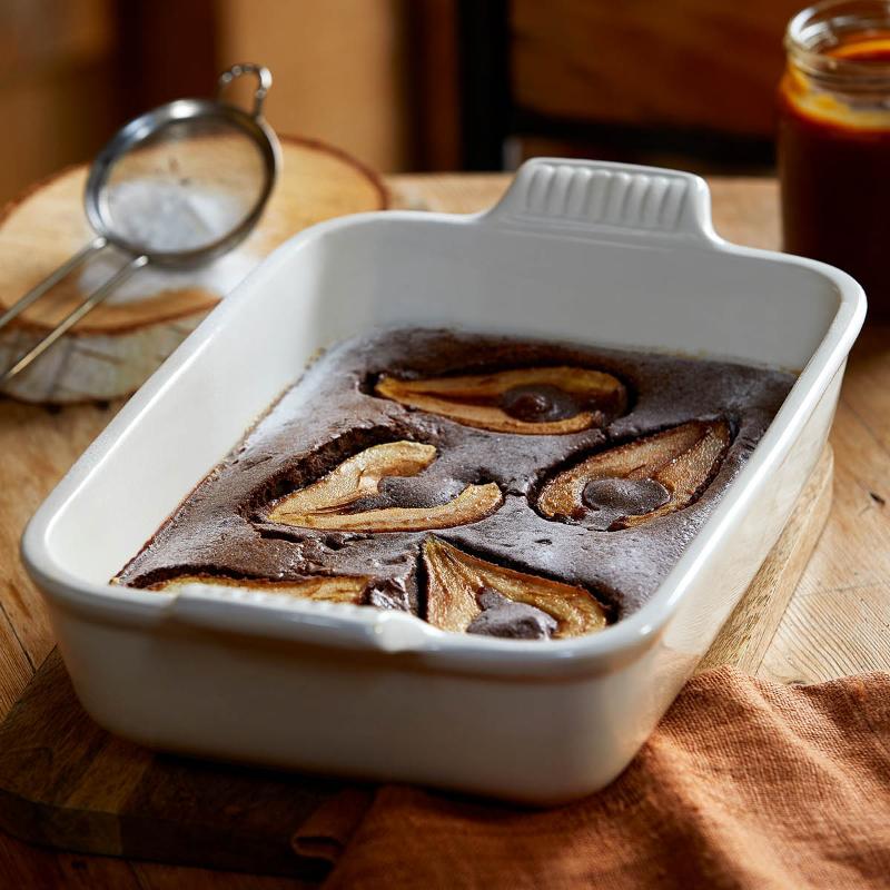 Heritage rektangulært ildfast form 26x19 cm meringue