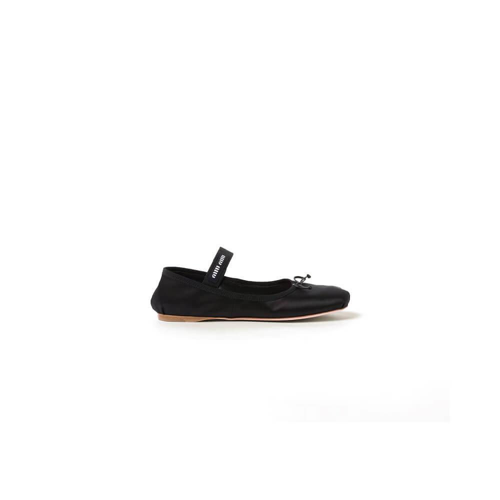 MiuMiu Satin ballerinas