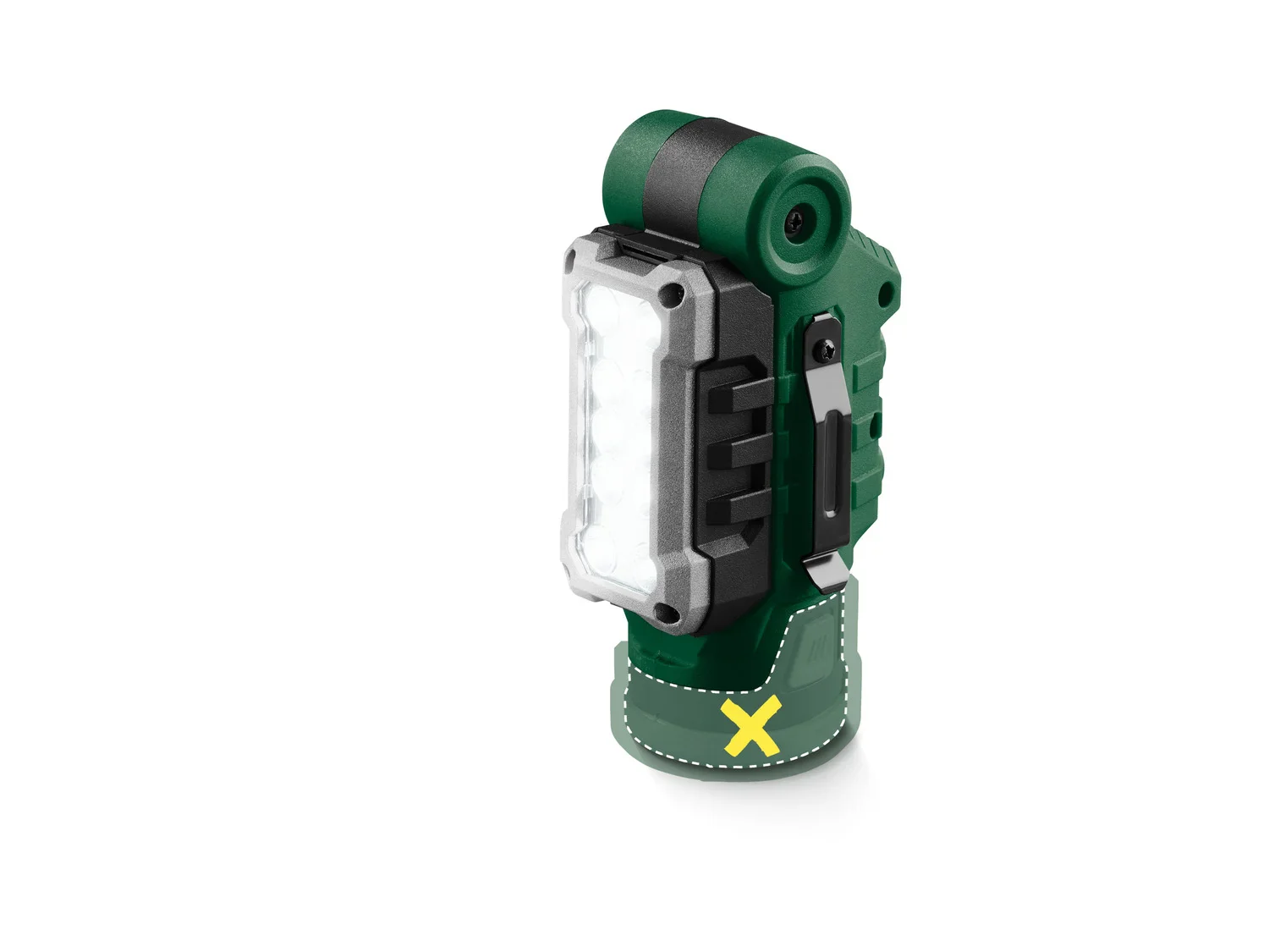 PARKSIDE Lampe  LED sans fil sans batterie ni chargeur,12 V