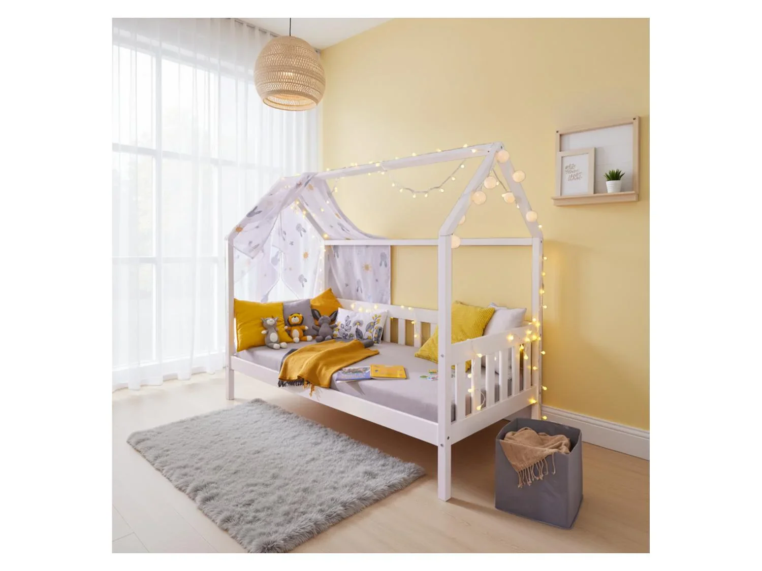 Inter Link Lit cabane enfant Funky, 90 x 200 cm