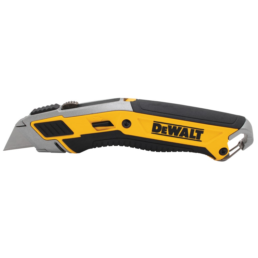 Couteau utilitaire rétractable haut de gamme DEWALT avec 5 lames DWHT10295