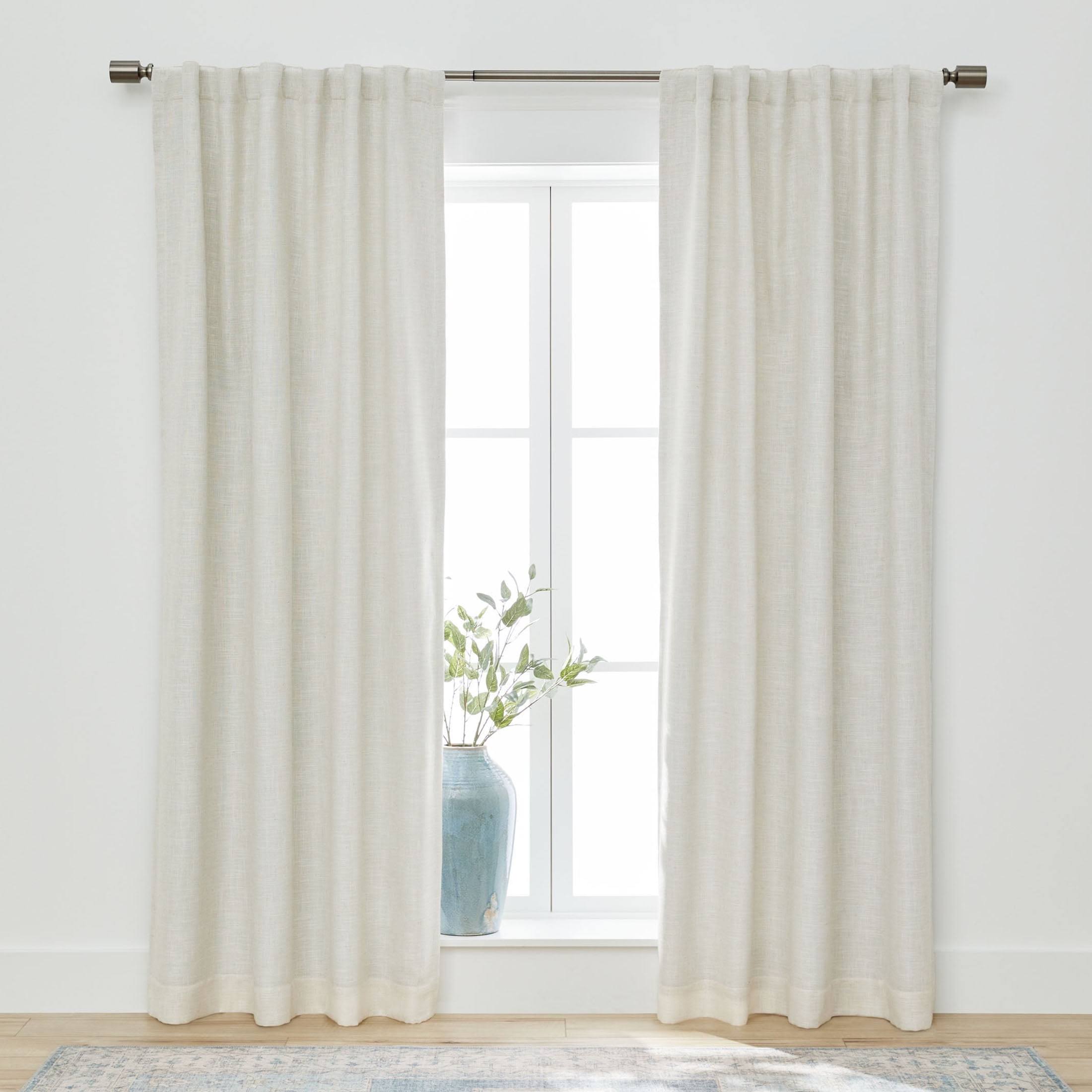 Better Homes Gardens Blackout Linen Blend Curtain Rod Pocket Back Tab Panel 50