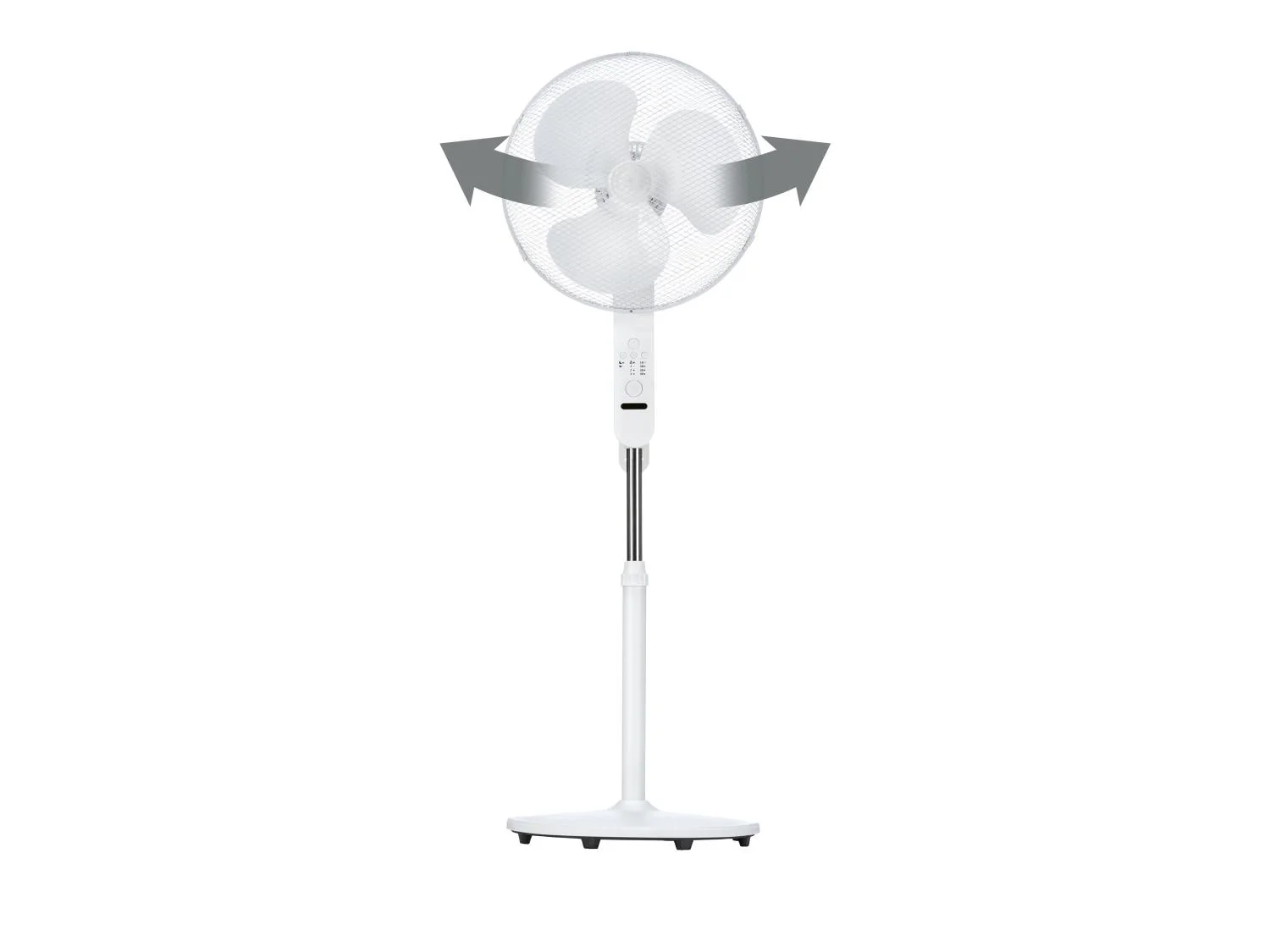 TRONIC Ventilateur sur pied, 50 W