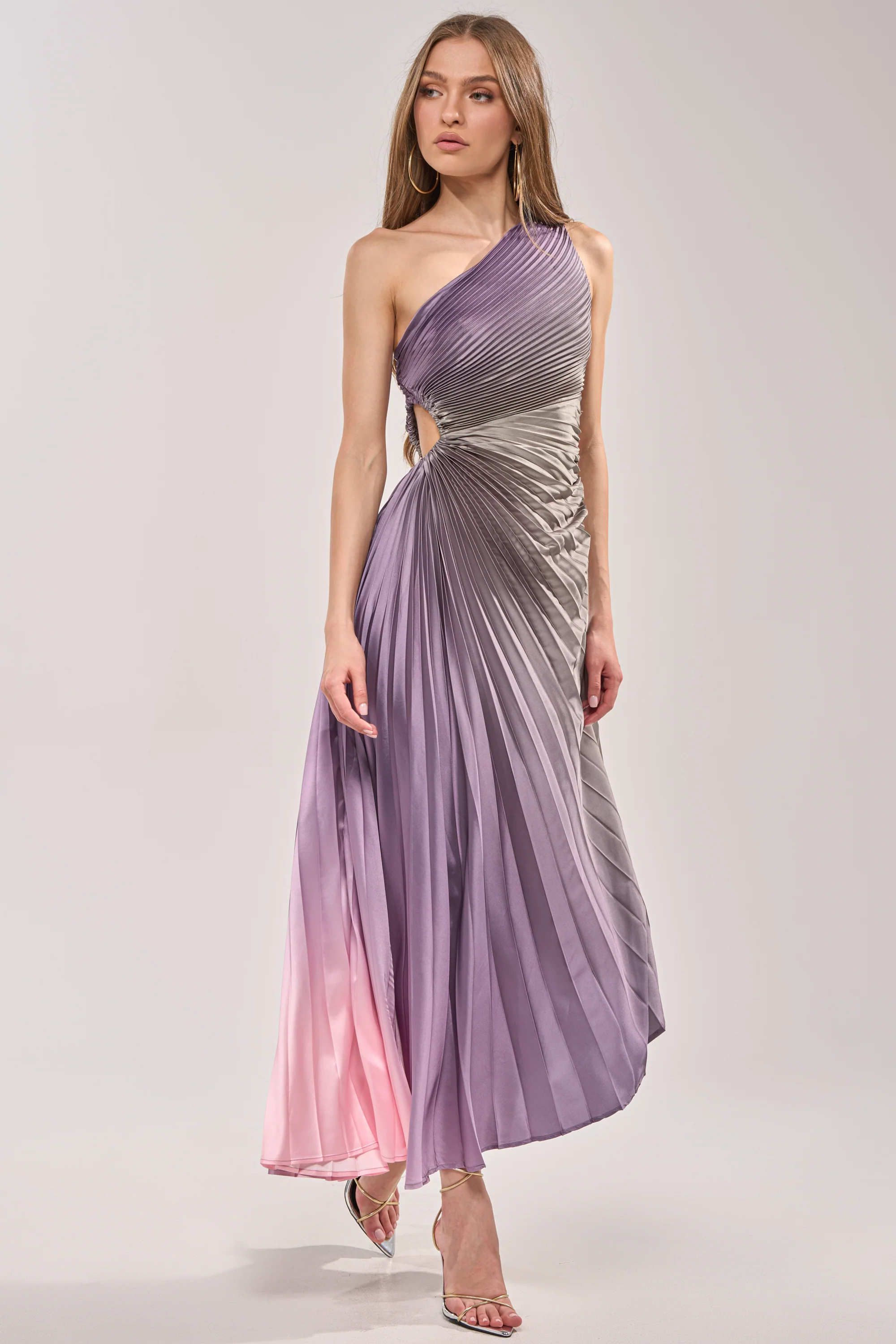 HERE TO SHINE PURPLE MAXI DRESS - Akira Store