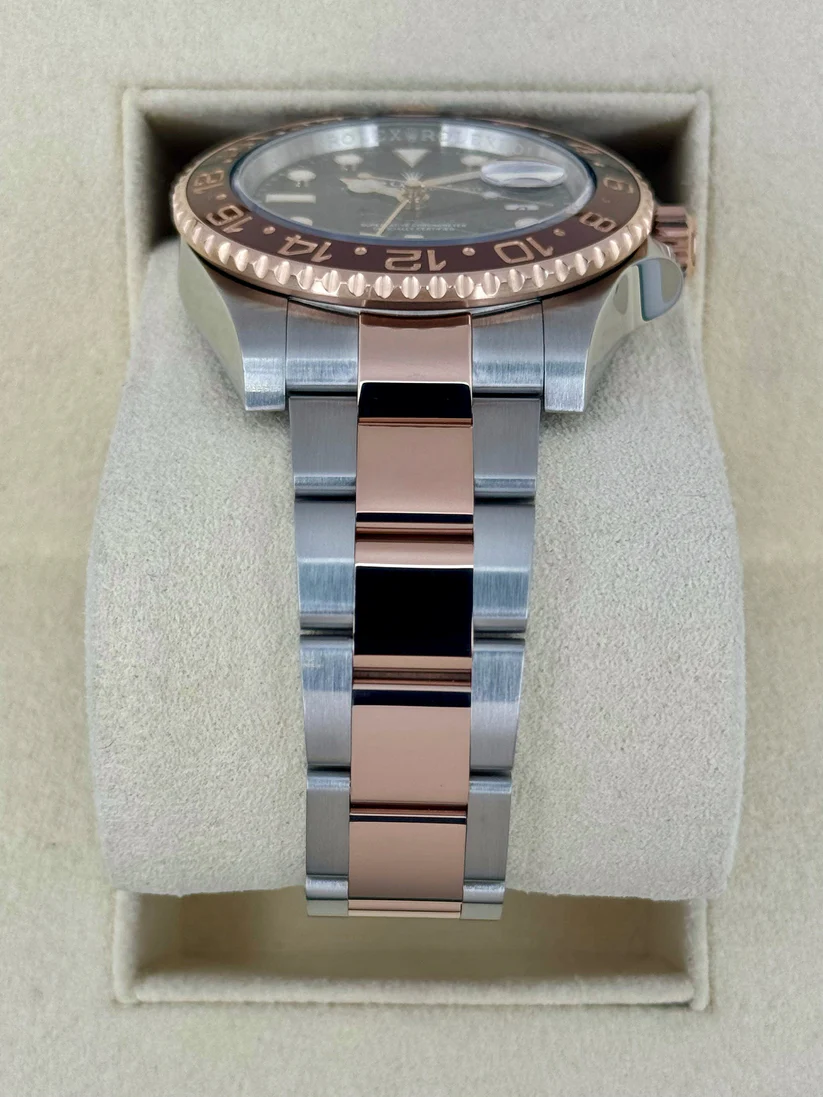 [Super Clone]RLX GMT Master Il Pepsi 'OysterBracelet' Swiss Replica Watch|Ref 126711CHNR