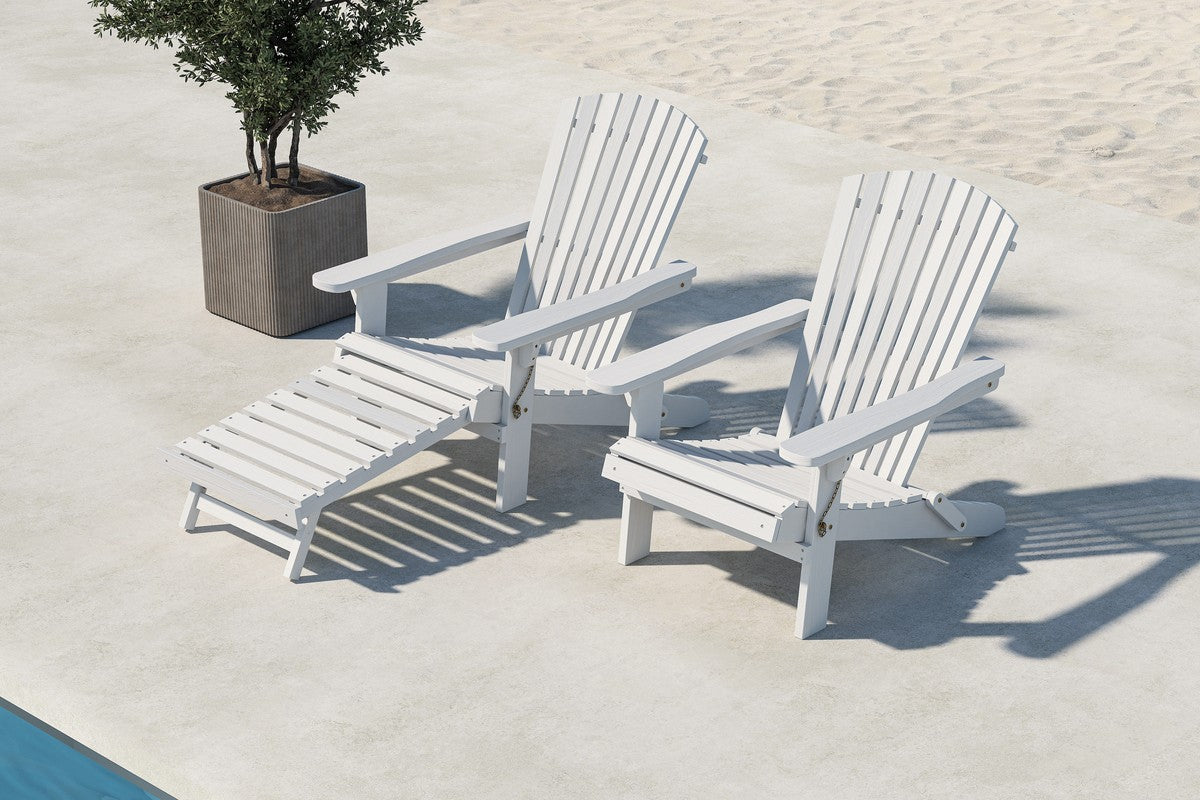 Rebellenclub Papavero Tuin Ligbed - Wit Hout