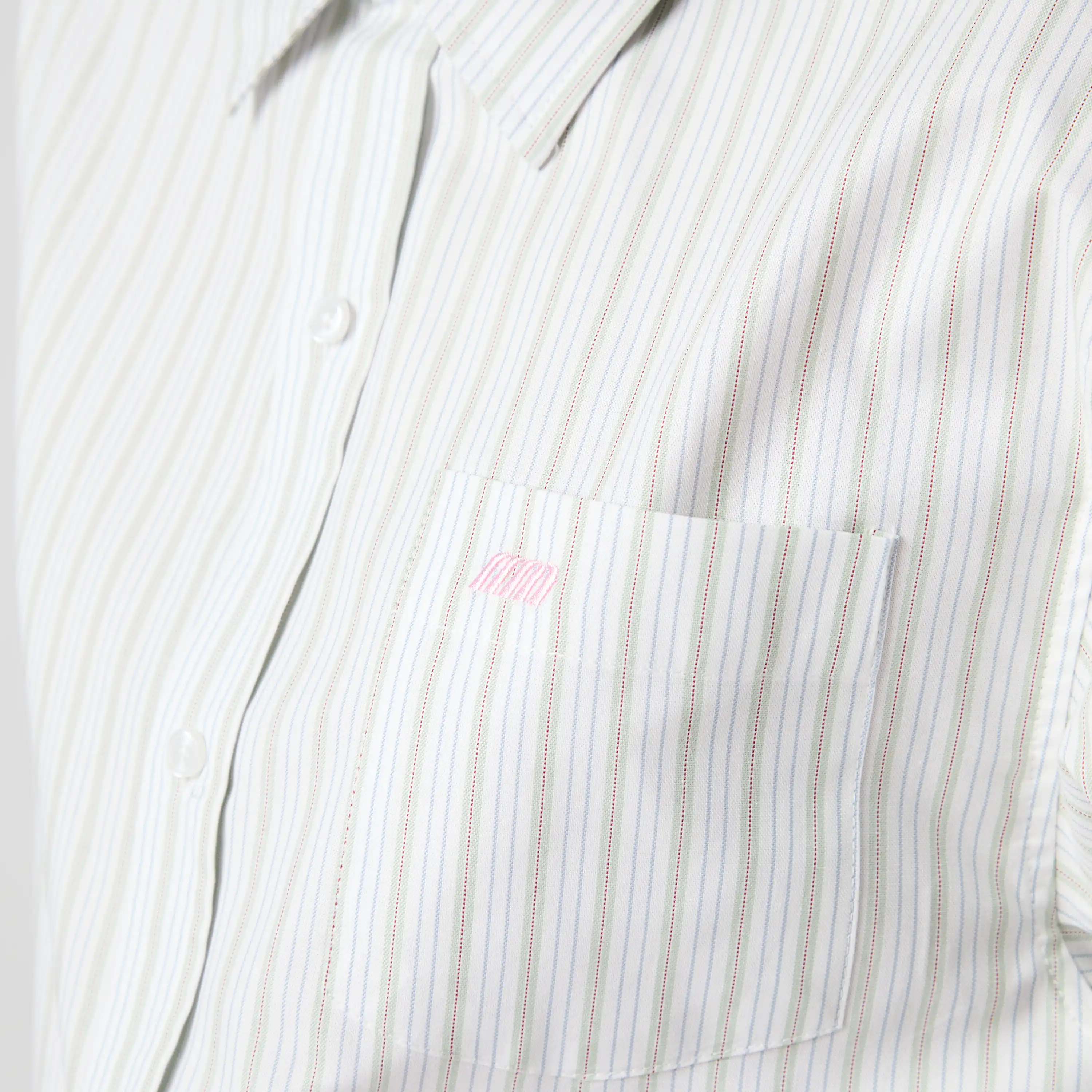 Faelled Green Boxy Shirt