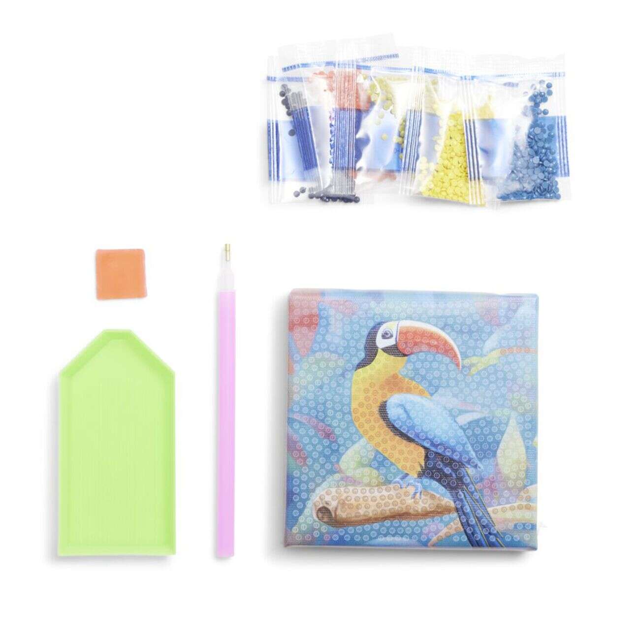 Kit de broderie diamant 20x20cm - 3 modèles