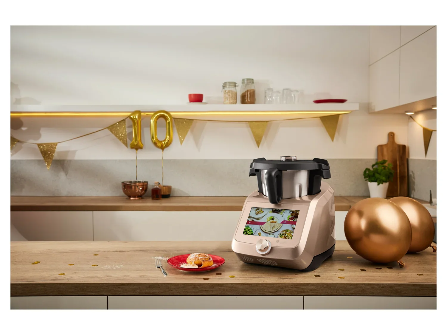 SILVERCREST KITCHEN TOOLS Monsieur Cuisine Smart SKMS 1200 B1 Champagne