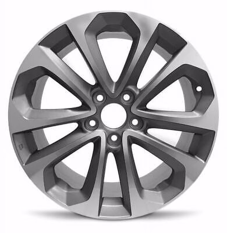 Wheel Rim for 2013 - 2015 Honda Accord 18 in Gray Aluminum Rim Direct Fit