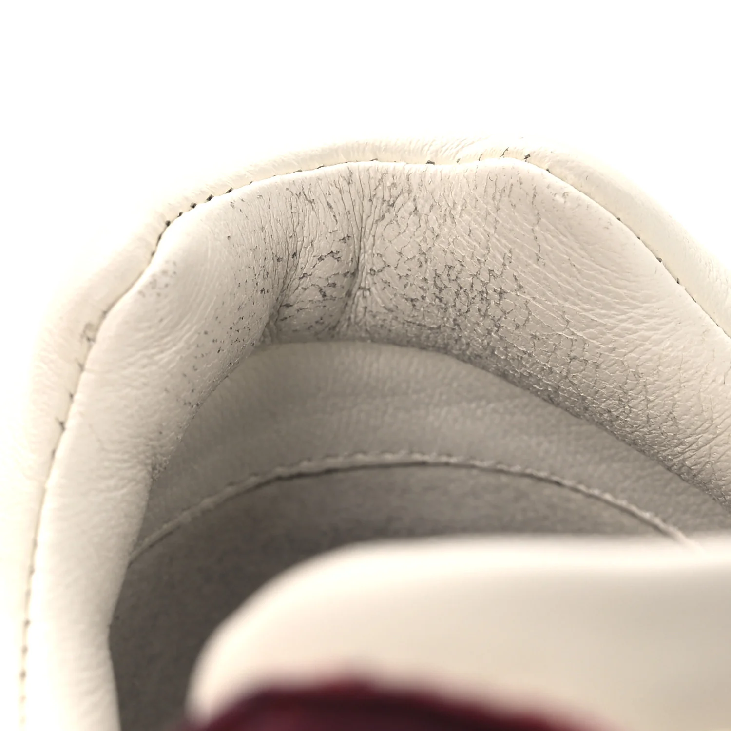 Calfskin CC Sneakers 38.5 Light Burgundy White Pink