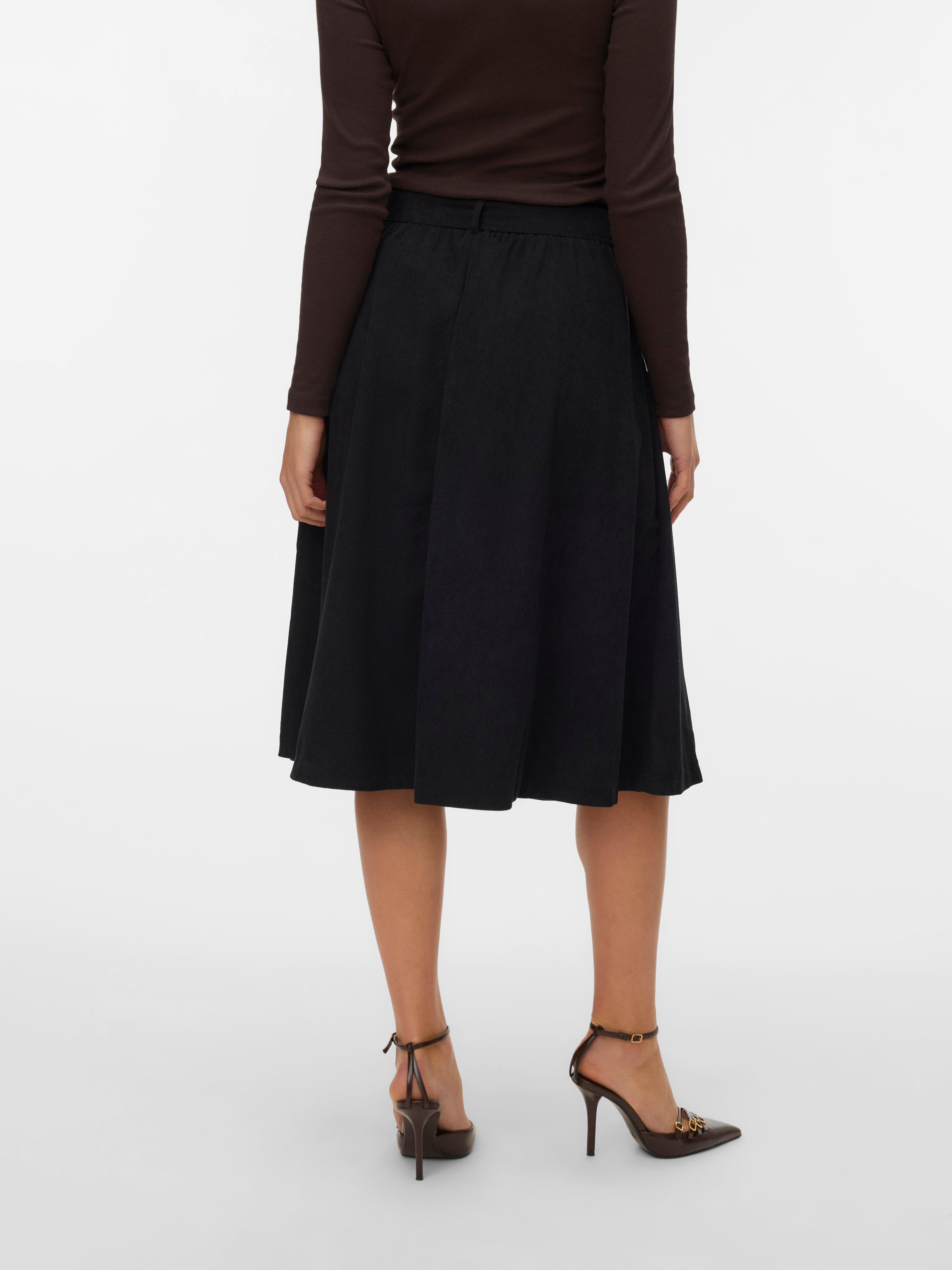 VERO MODA® VMVILJA Corduroy High waist Midi skirt