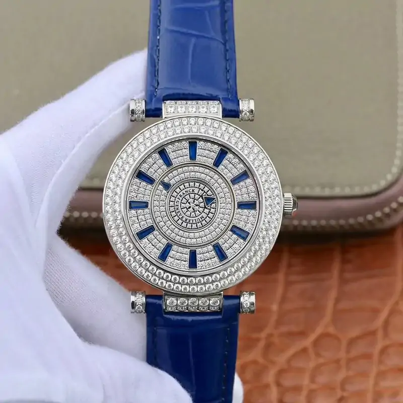 Franck Muller Double Mystery DM42D2RCD GS Factory White Gold Diamond Dial