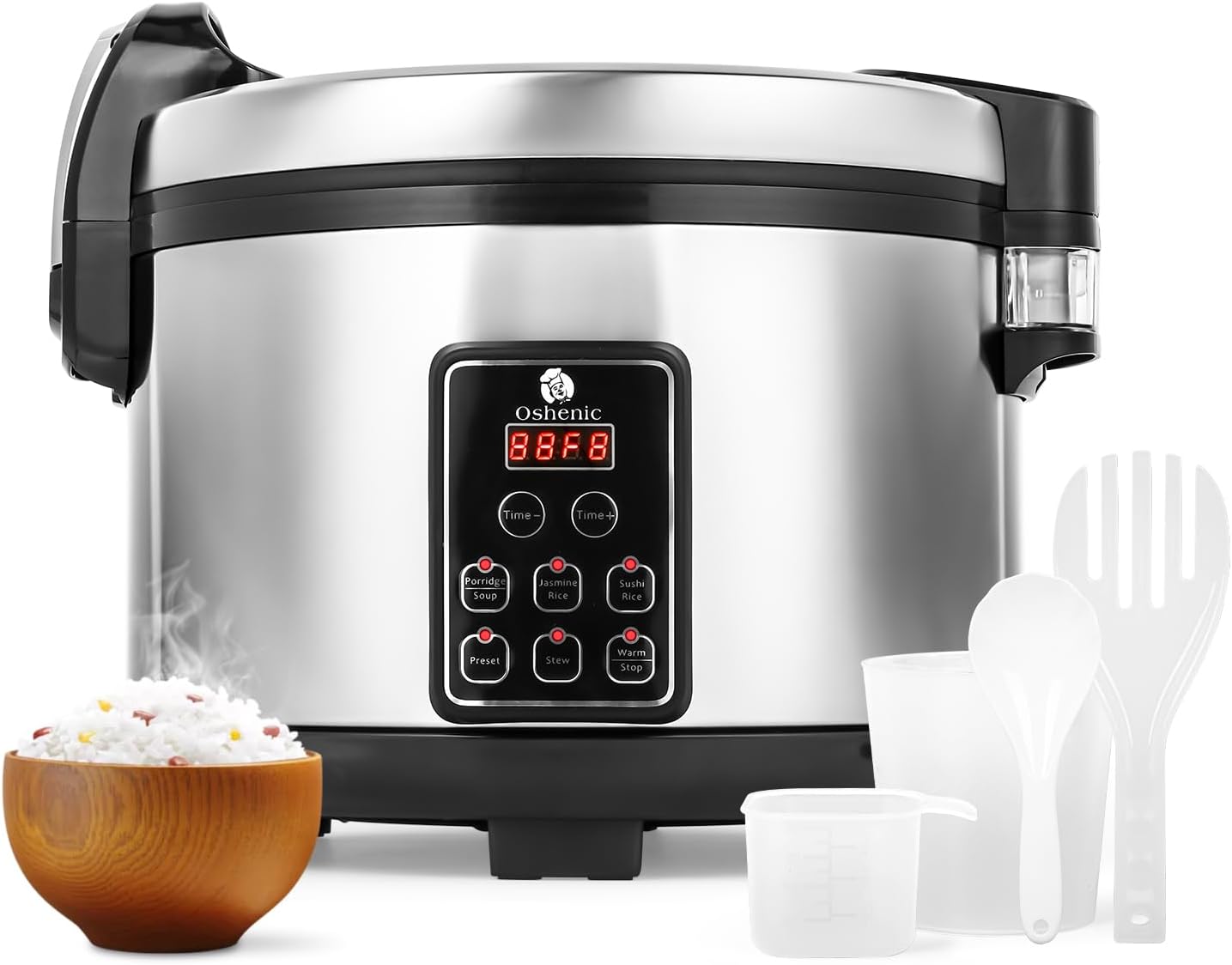 Commercial Rice Cooker, 15.85QT/84 Cups Cooked Rice, 15L Extra Large