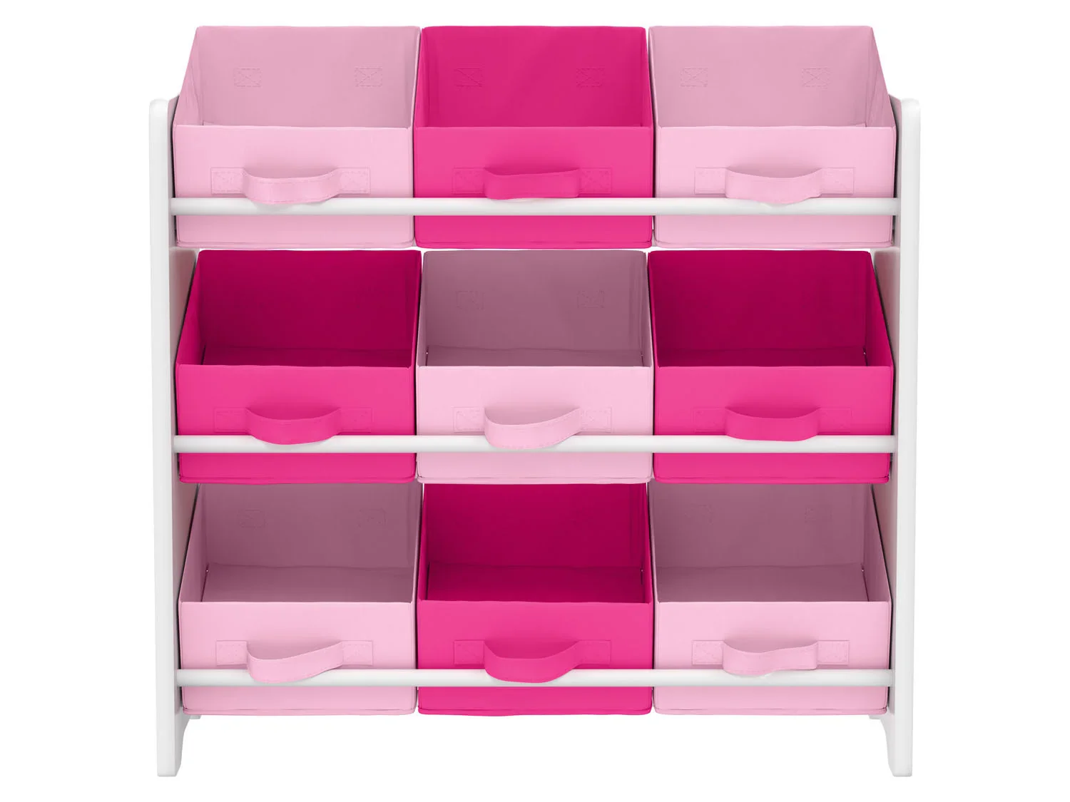 LIVARNO home Meuble de rangement pour enfants, avec 9 botes textiles