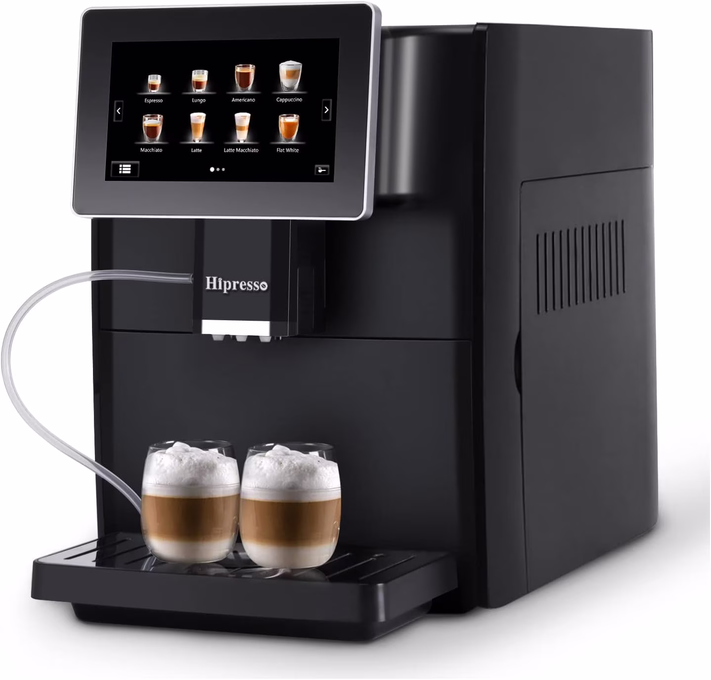 Hipresso CM - 1001 Programmable Super - Automatic Espresso Coffee Machine with Large 7 in HD TFT Display