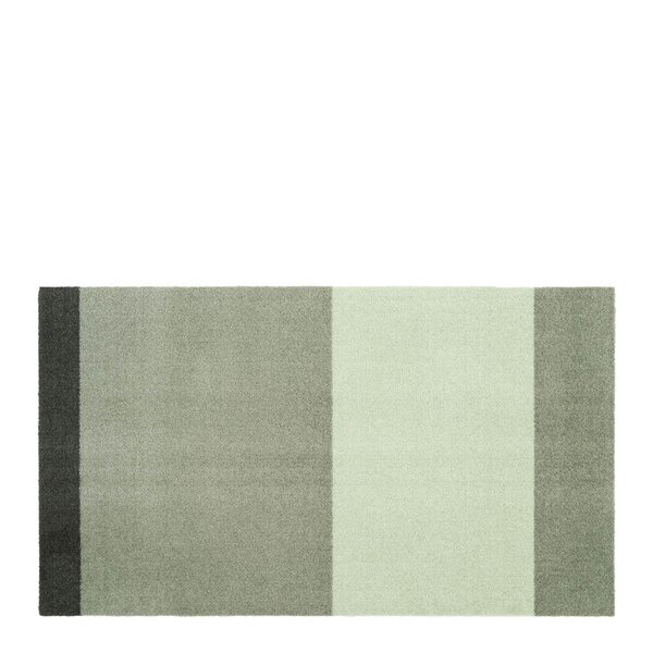 Stripes horisontal gulvmatte 120x67 cm green