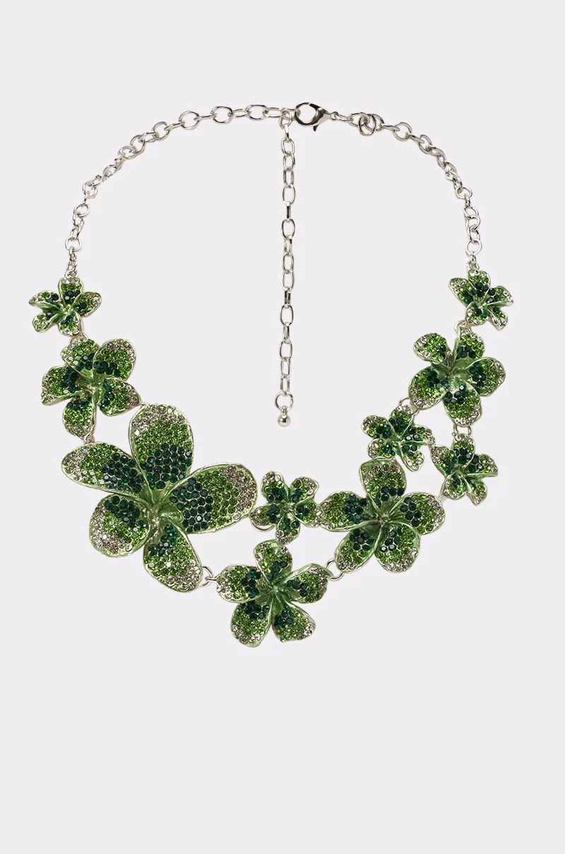 TO THE GARDEN STATEMENT NECKLACE - Akira Store