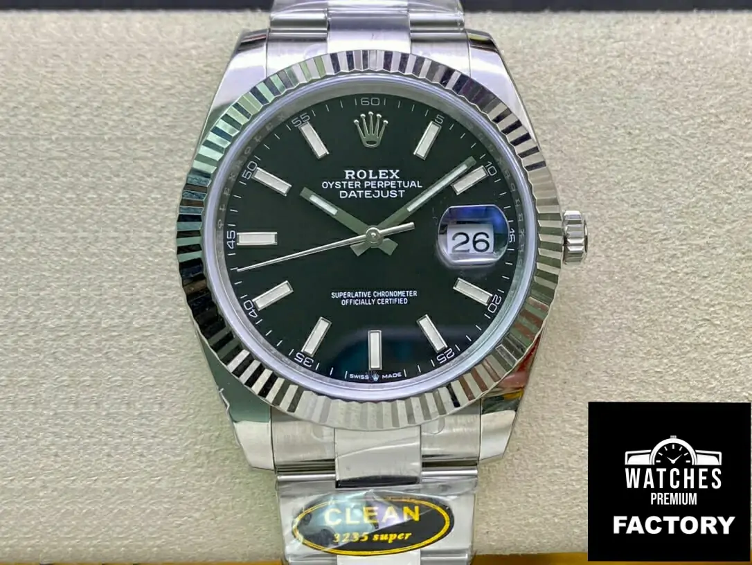 Rolex Datejust M126334-0017 Clean Factory Black Dial